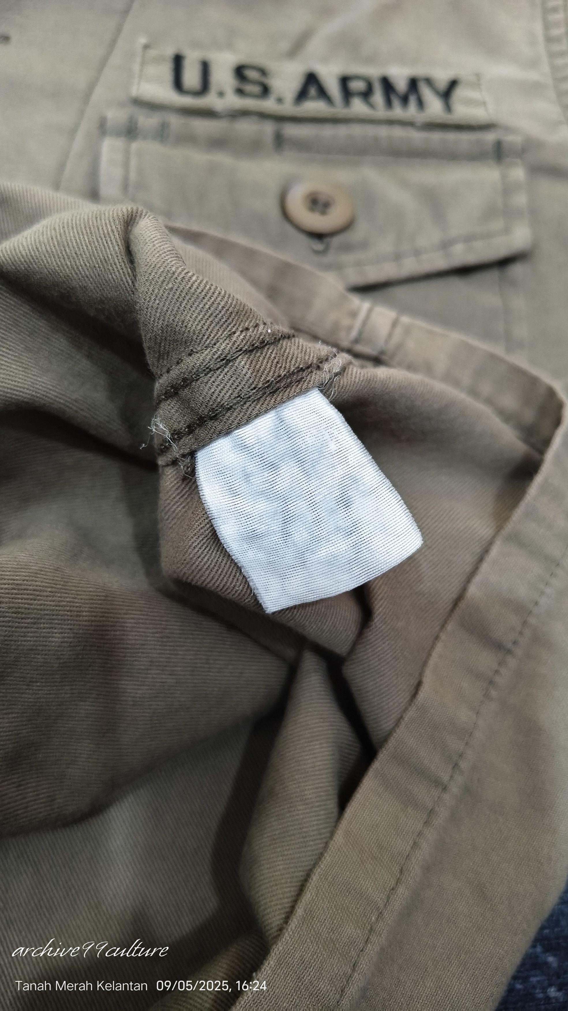 Other Houston inc US Army regular medium patches button shirt Size US S / EU 44-46 / 1 - 8 Thumbnail