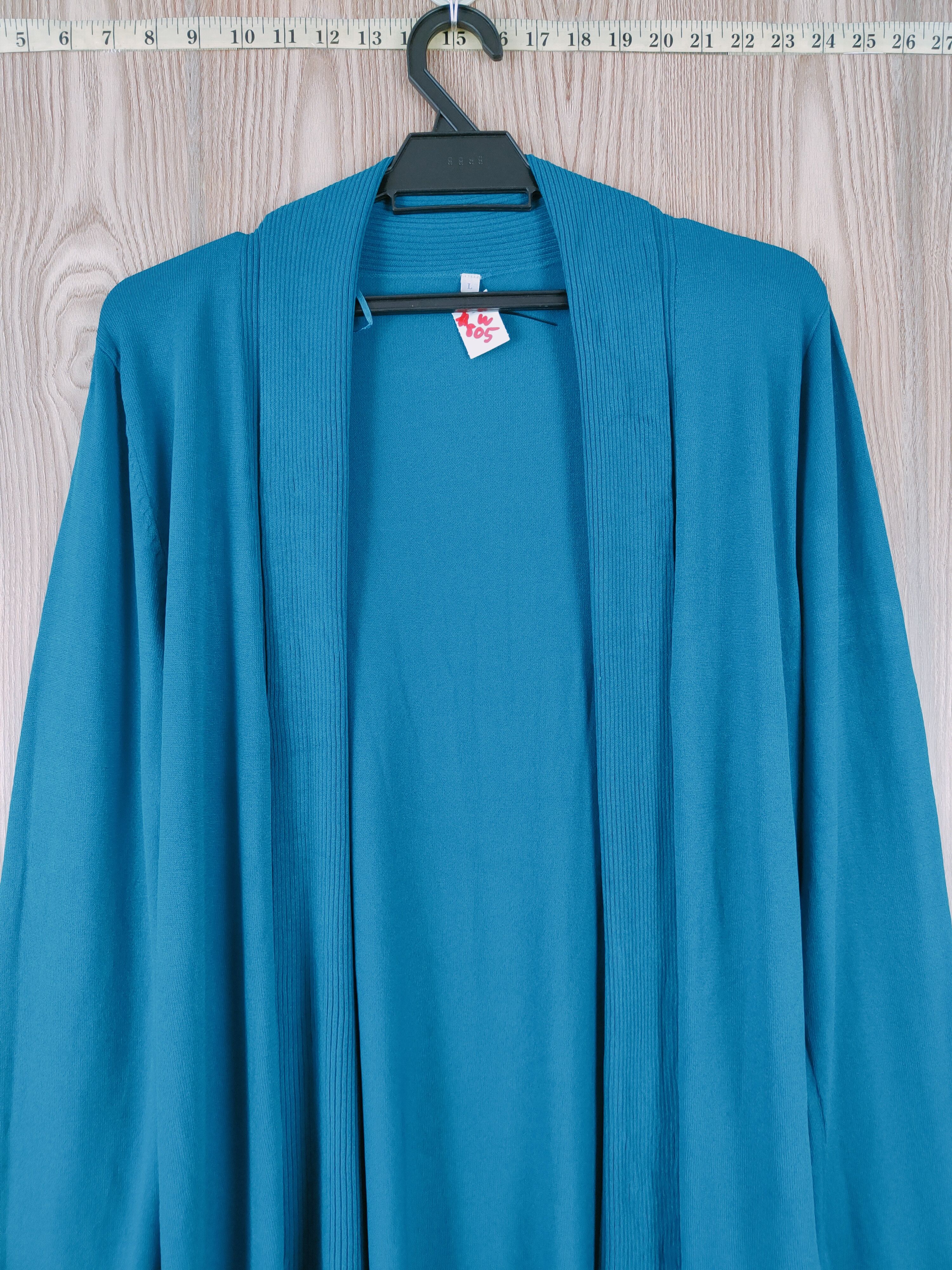 Homespun Knitwear × Japanese Brand Japanese Brand Blue Knitwear Cardigan #W805 Size L / US 10 / IT 46 - 2 Thumbnail