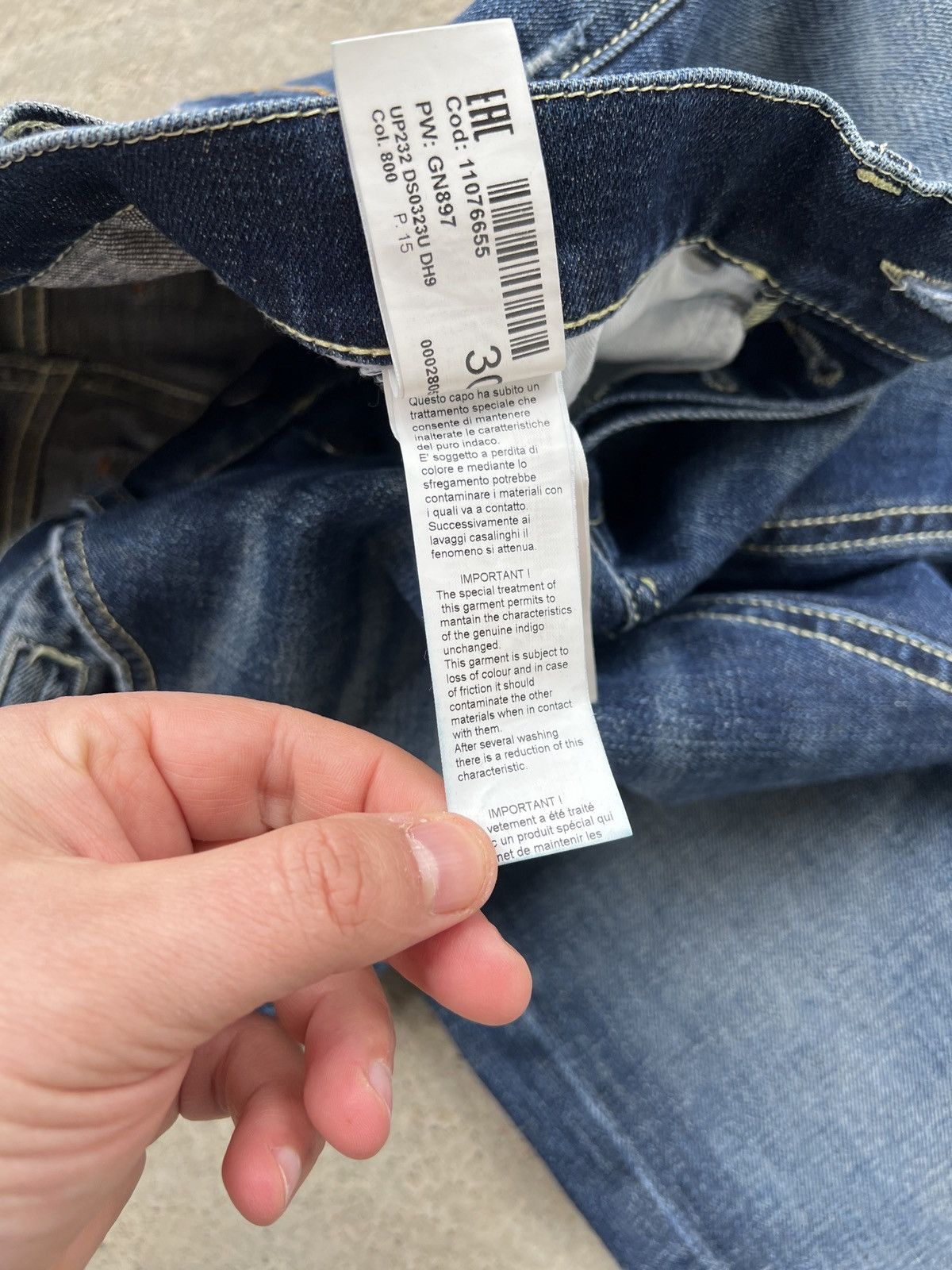 Dondup Dondup George Skinny Fit Jeans Size US 30 / EU 46 - 8 Thumbnail