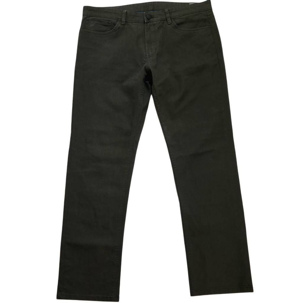 English Laundry English Laundry Men's Size 36 x 32 Dark Olive Green Brown Relaxed Jeans Size US 36 / EU 52 - 1 Thumbnail