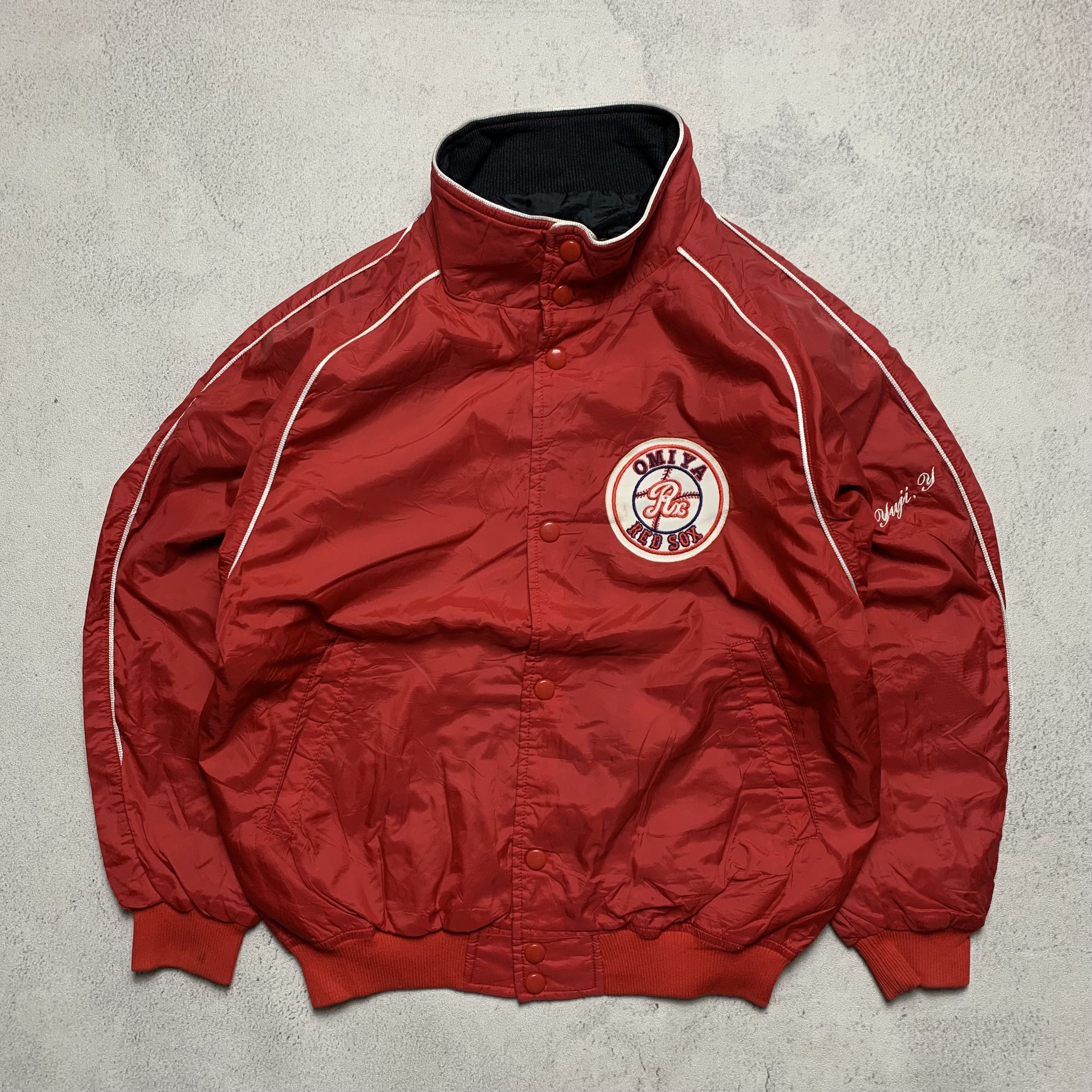 Japanese Brand Omiya Red Sox Baseball Jacket Size S / US 4 / IT 40 - 1 Thumbnail