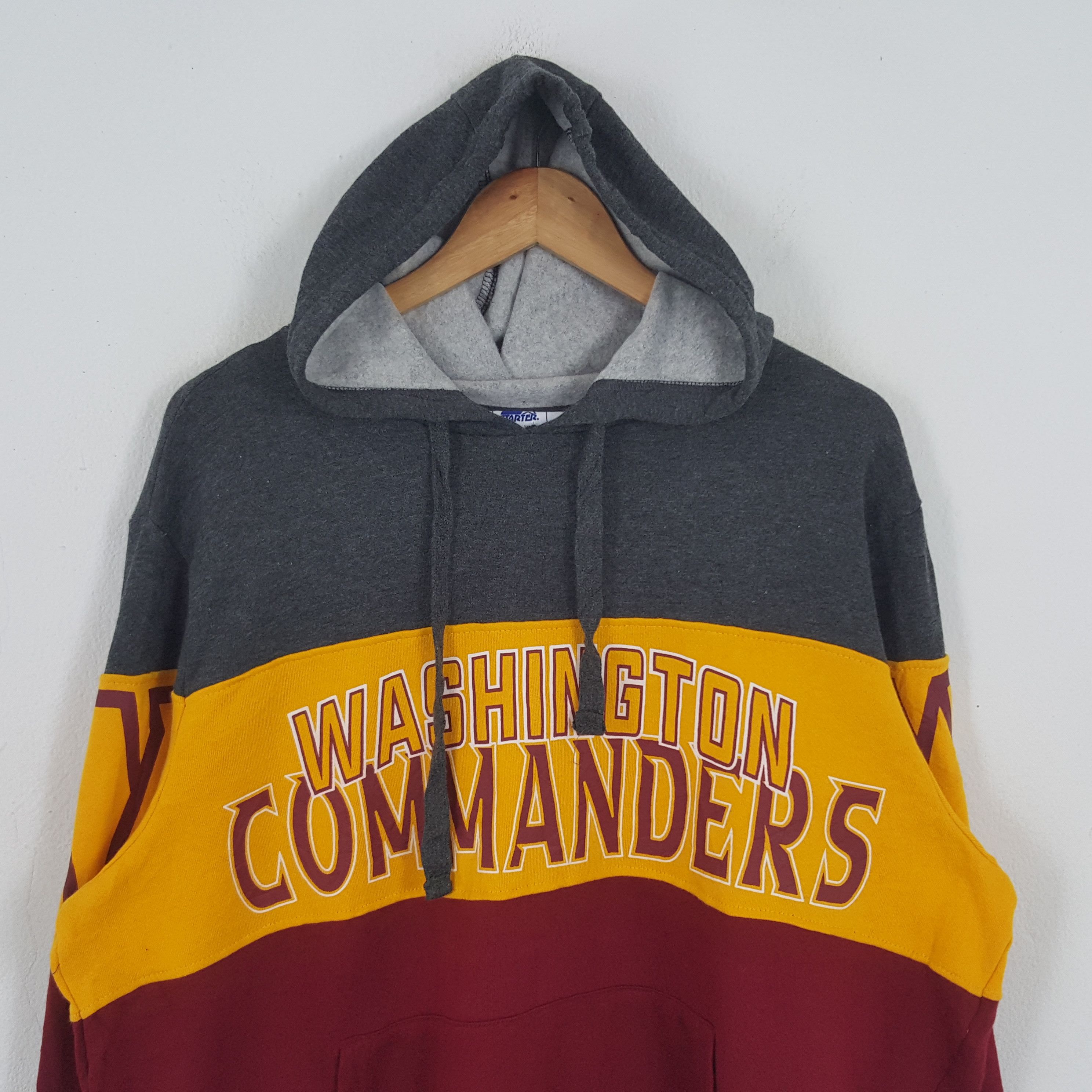 NFL × Starter × Vintage Vintage Starter Washington Commanders Football Team Hoodie Size US XL / EU 56 / 4 - 2 Thumbnail