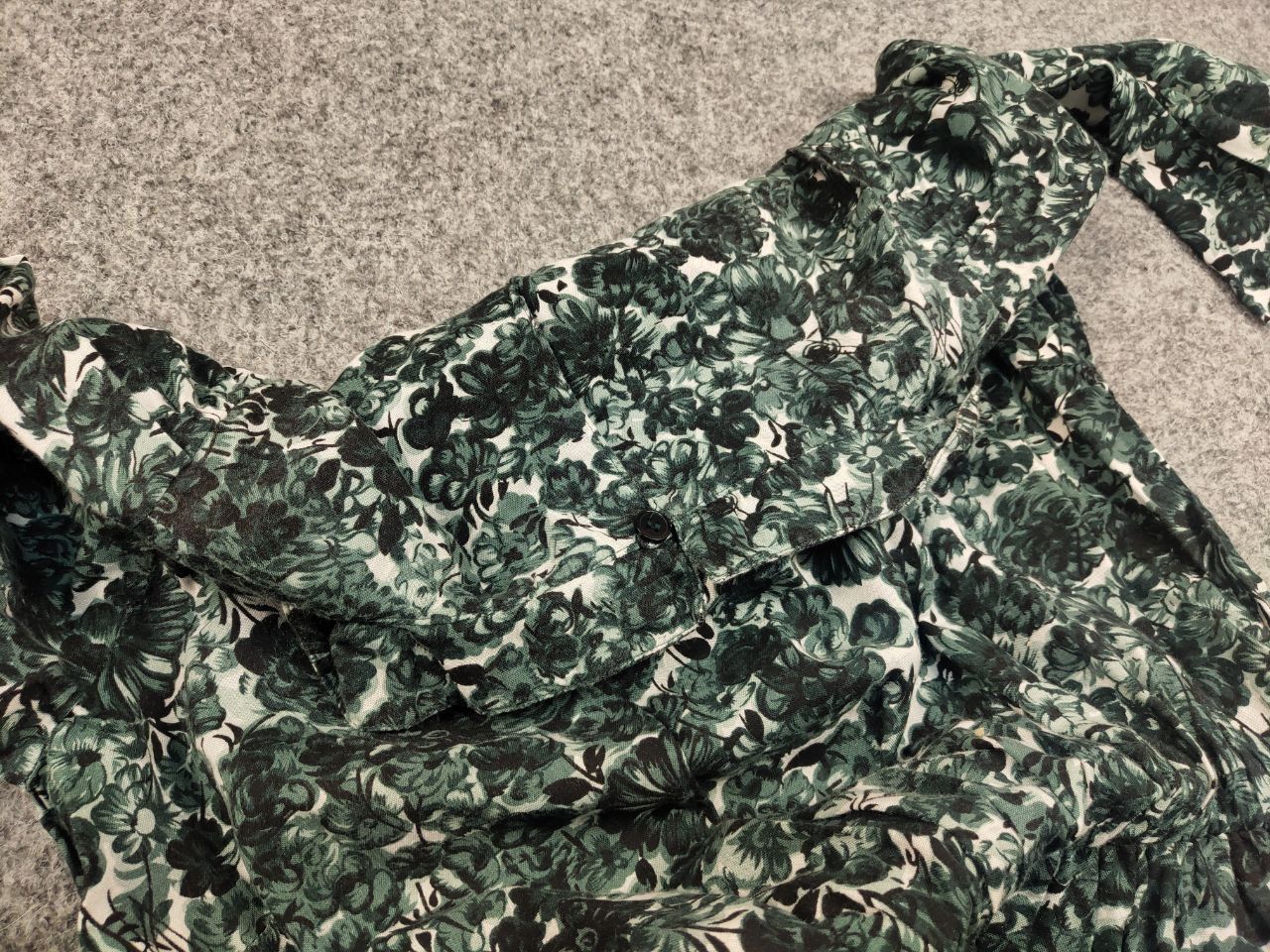 Designer × Gianni Valentino Ganni Design Textured Flavors Pattern Shorts Sleeves Dress Size S / US 4 / IT 40 - 13 Thumbnail