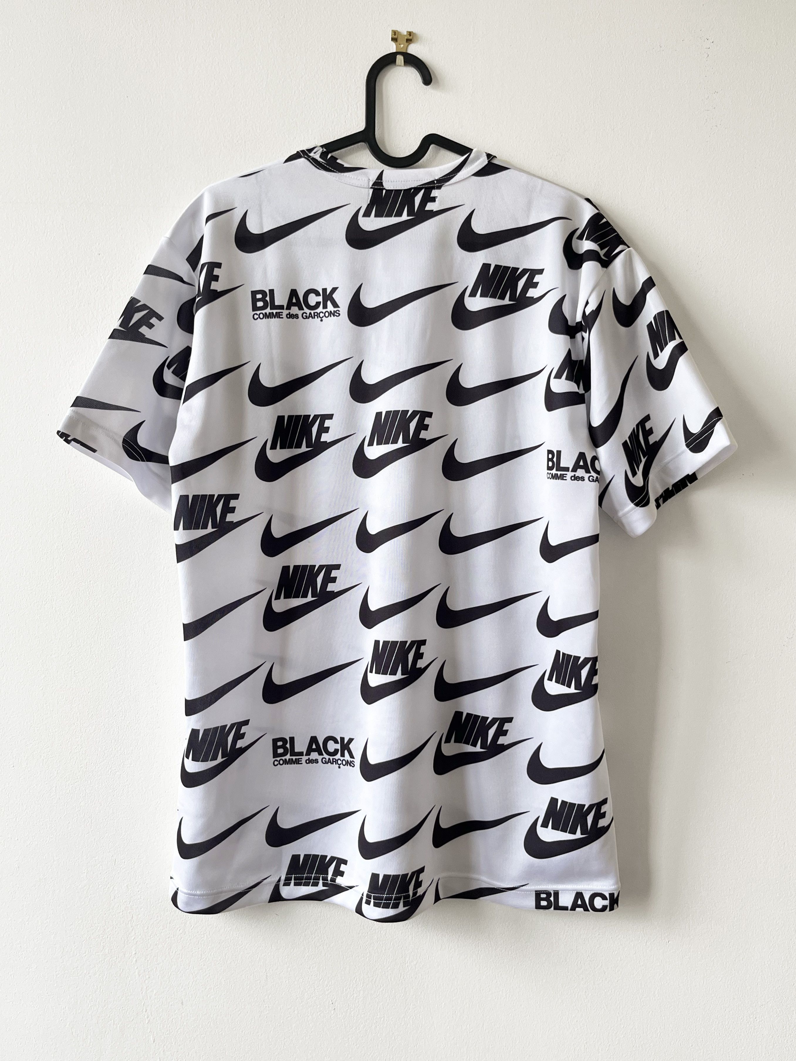 Comme des Garcons × Comme des Garcons Black × Nike Comme des Garcons BLACK x Nike short sleeve tshirt Size US L / EU 52-54 / 3 - 2 Thumbnail