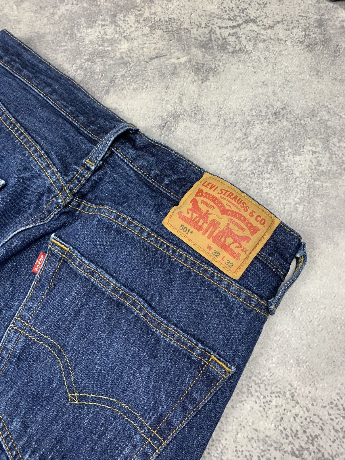 Levi's Men’s Levi’s 501 Straight Jeans Size W32L32 Blue Size US 32 / EU 48 - 4 Thumbnail