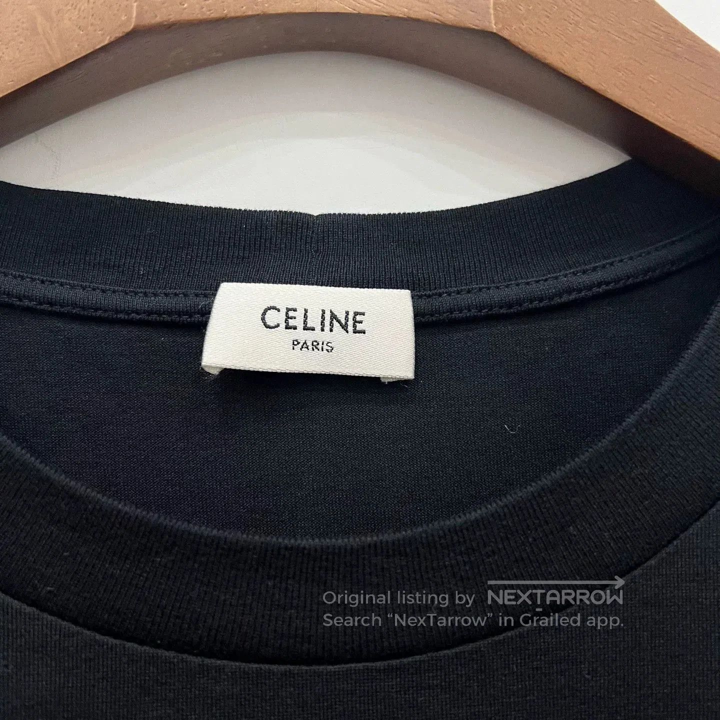 Celine Celine Letter Print Crewneck T. Size US M / EU 48-50 / 2 - 4 Thumbnail