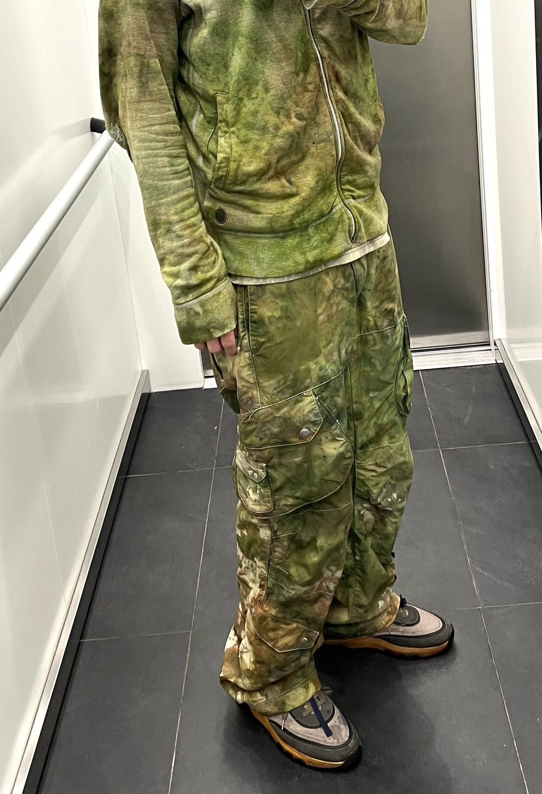 Polo Ralph Lauren ralph lauren tie dye cargo camo multipocket army pants Size US 33 - 4 Thumbnail