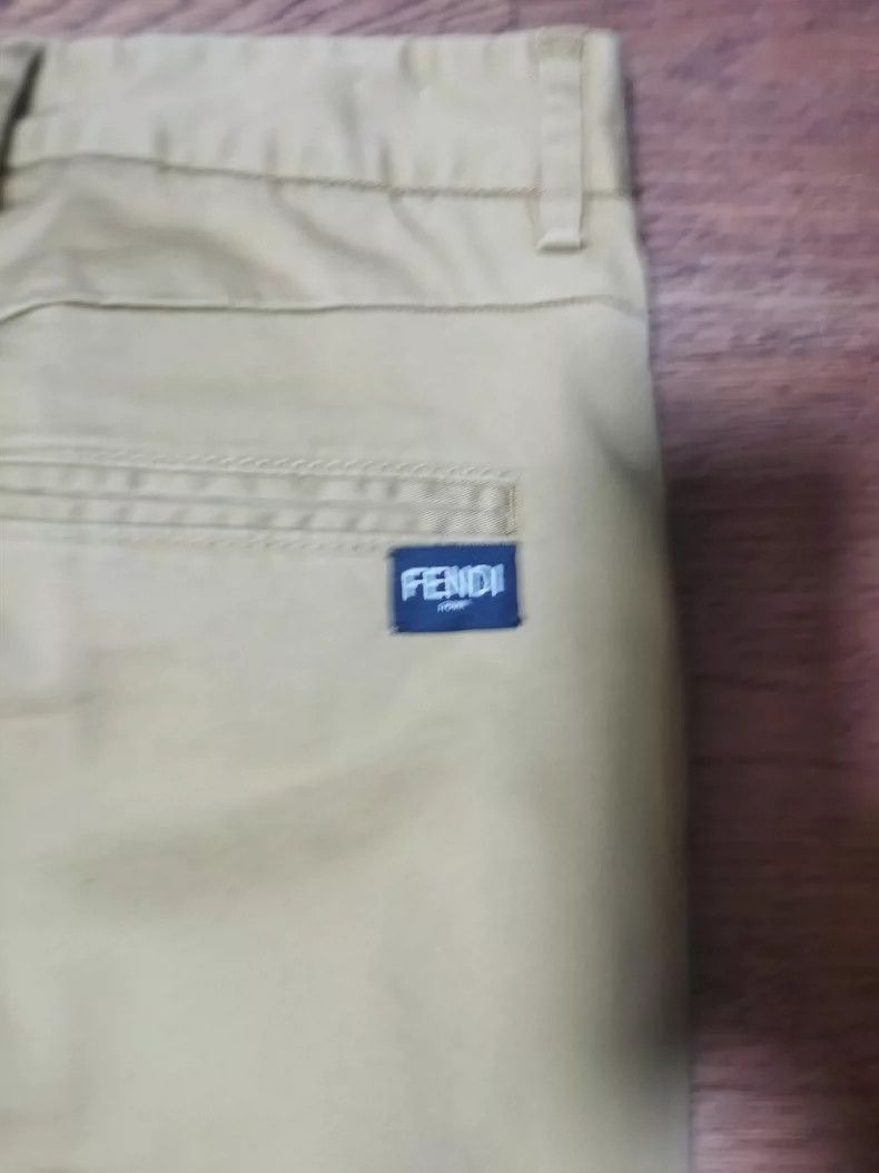 Fendi Fendi Beige Casual Pants Size 5-2508 Size US 34 / EU 50 - 4 Thumbnail