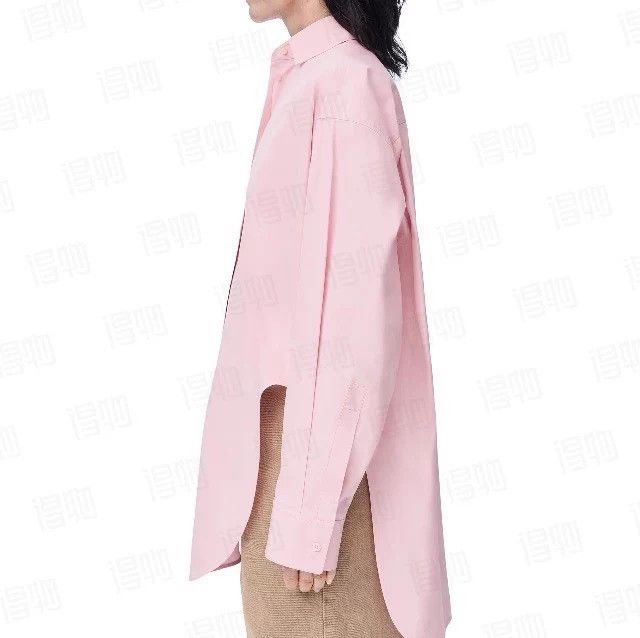 Loewe LOEWE new oversized curved hem shirt 34 Size XS / US 0-2 / IT 36-38 - 9 Thumbnail