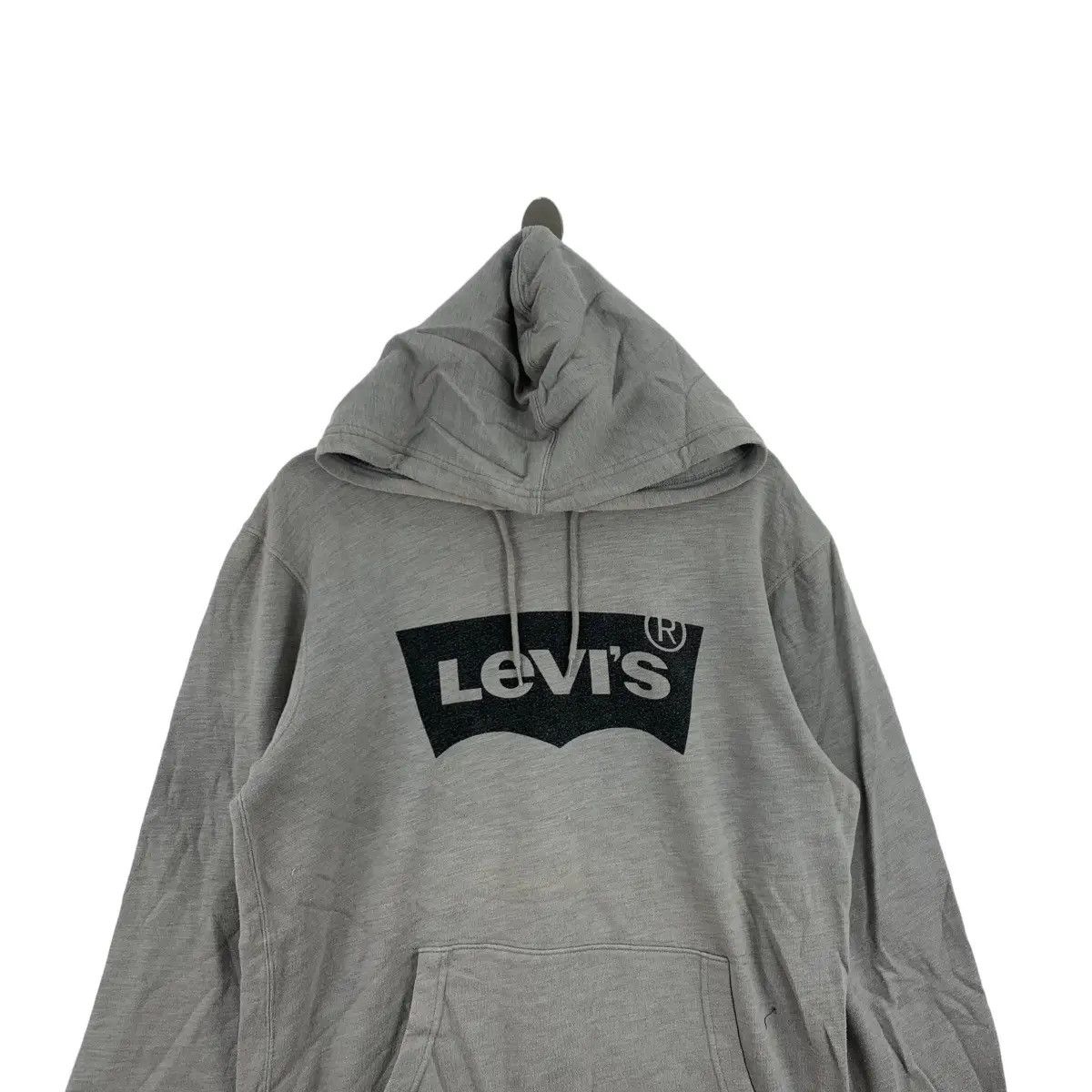 Levi's Vintage LEVI’S STRAUSS Center Box Logo Bogo Hoodie Pullover Size US L / EU 52-54 / 3 - 4 Thumbnail