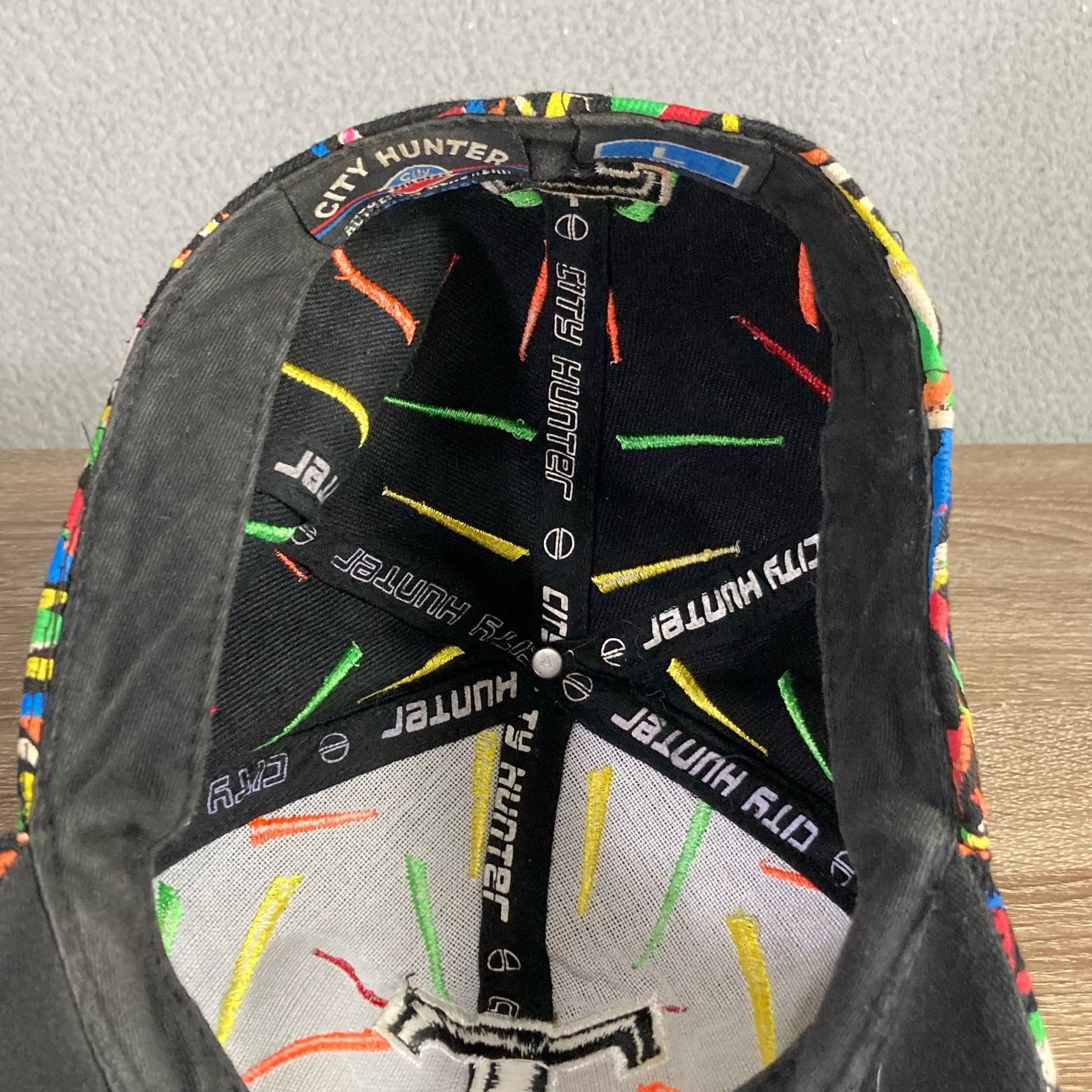 City Hunter City Hunter Men's Fitted Baseball Cap Multicolor Hat Retro Size ONE SIZE - 10 Thumbnail