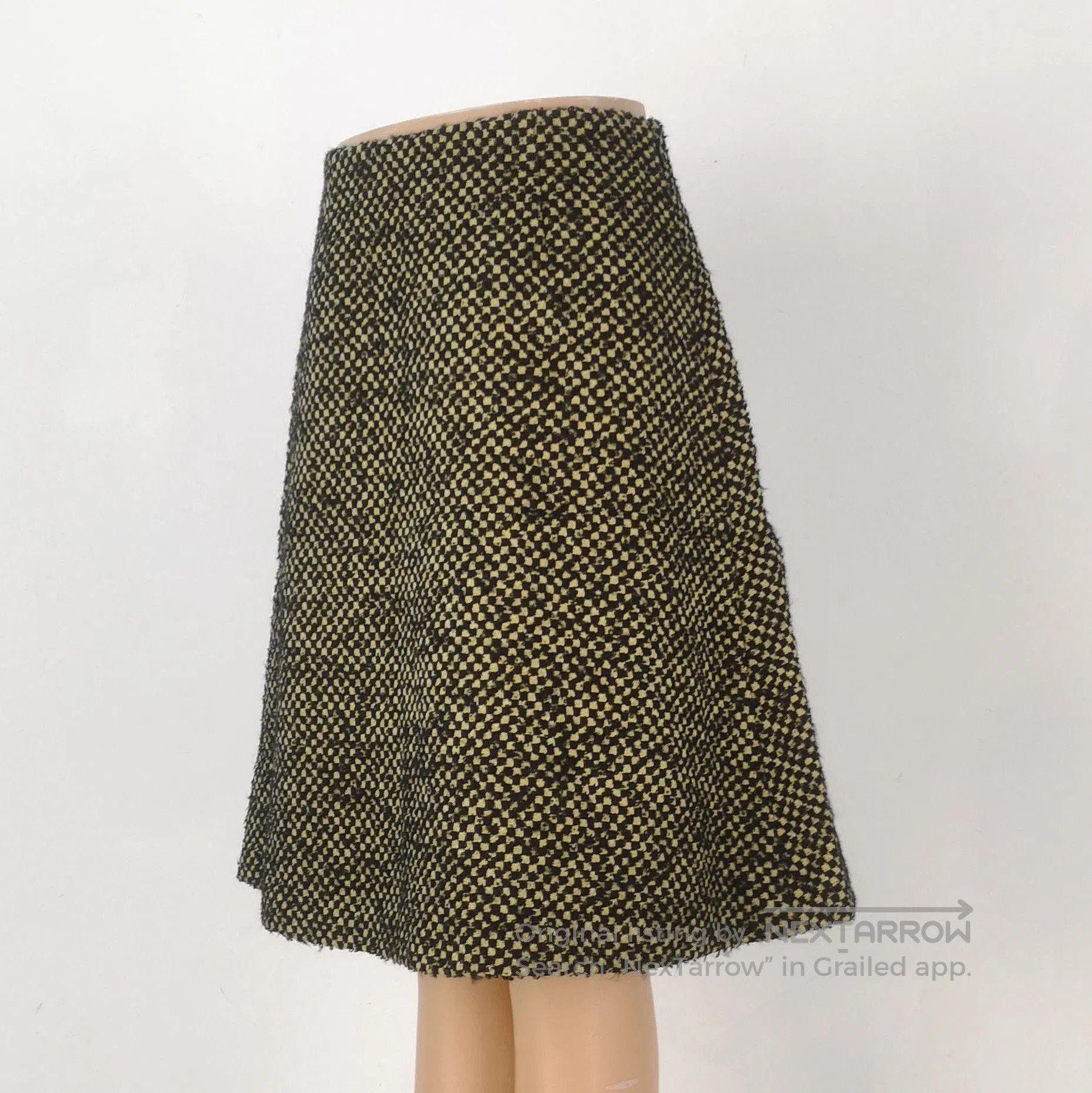 Prada Prada Elegant Wool Blend Midi Skirt . Size US 26 / EU 42 - 2 Thumbnail