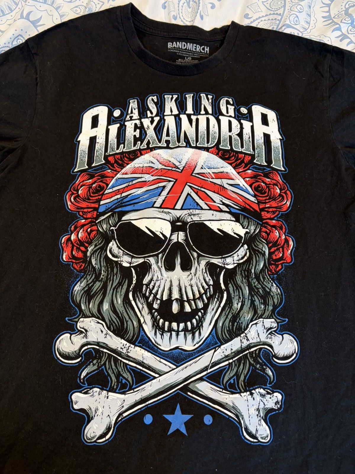 Vintage Asking Alexandria shirt Large Size US L / EU 52-54 / 3 - 2 Thumbnail