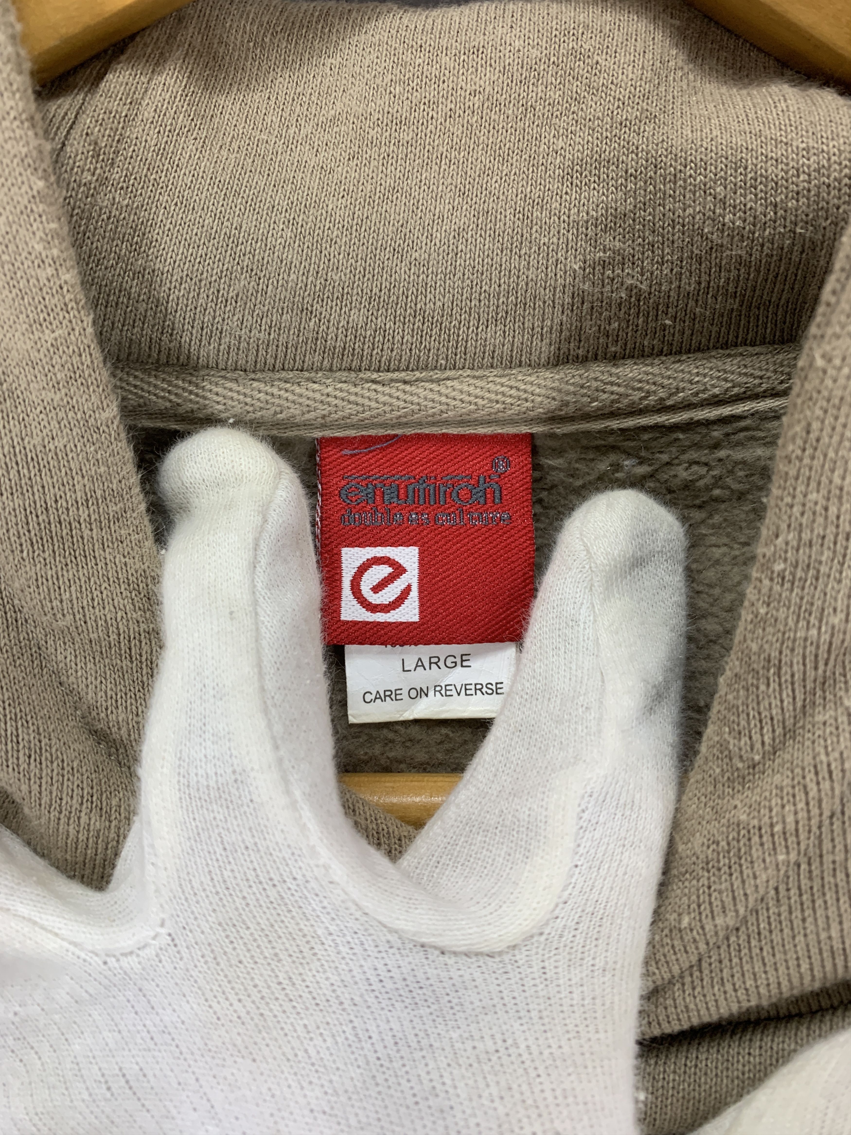 Japanese Brand ENUFIROH WORLDWIDE Hoodie Pullover #2061/15 Size US L / EU 52-54 / 3 - 8 Thumbnail