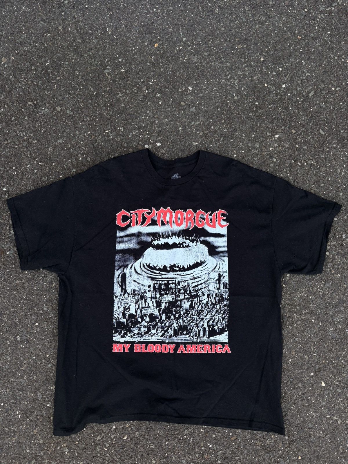 City Morgue City Morgue My Bloody America Tee Size US XXL / EU 58 / 5 - 1 Thumbnail