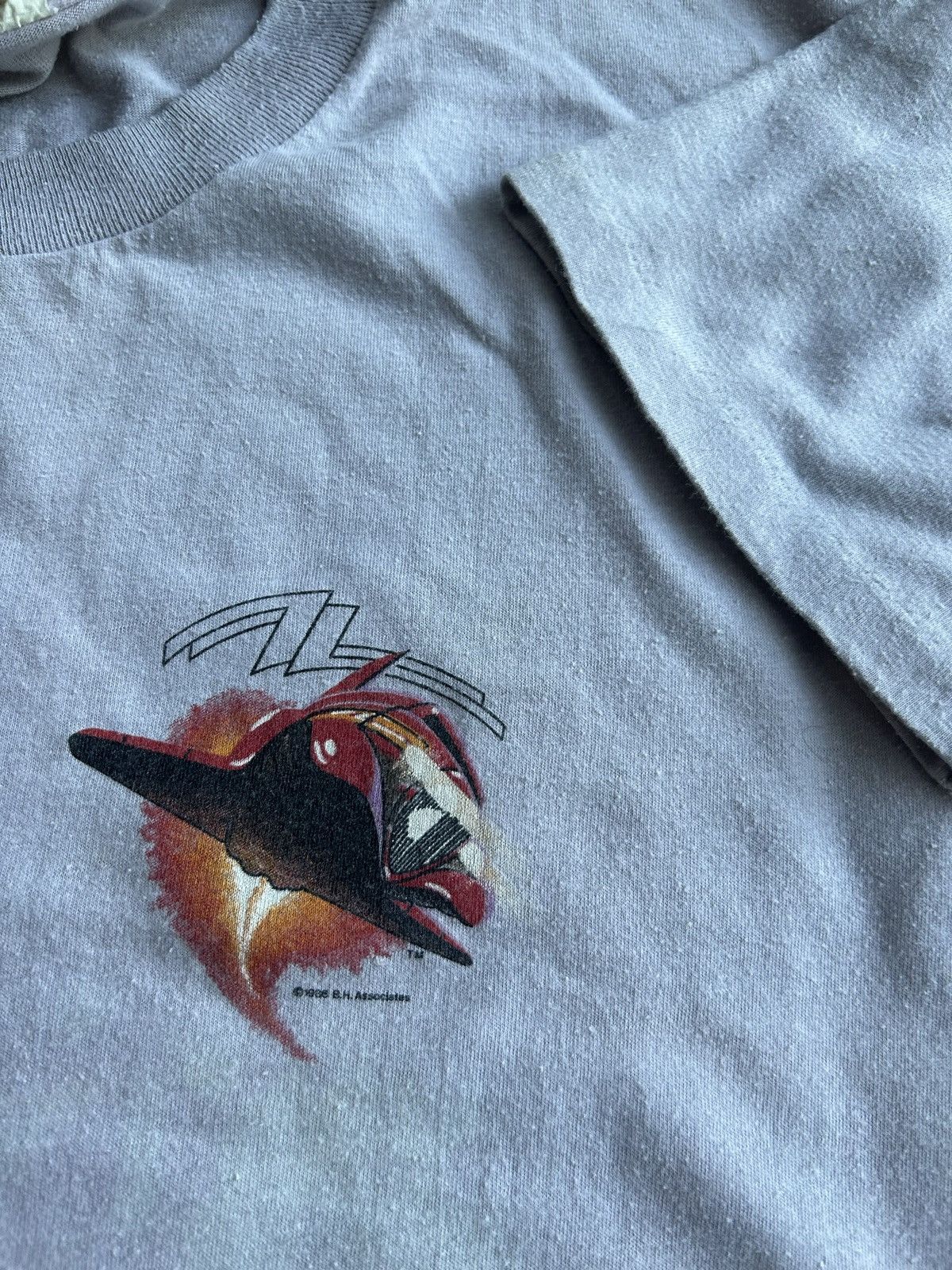 Band Tees Vintage ZZTop 1986 Afterburner Tour short-sleeve graphic tee Size US XL / EU 56 / 4 - 5 Thumbnail