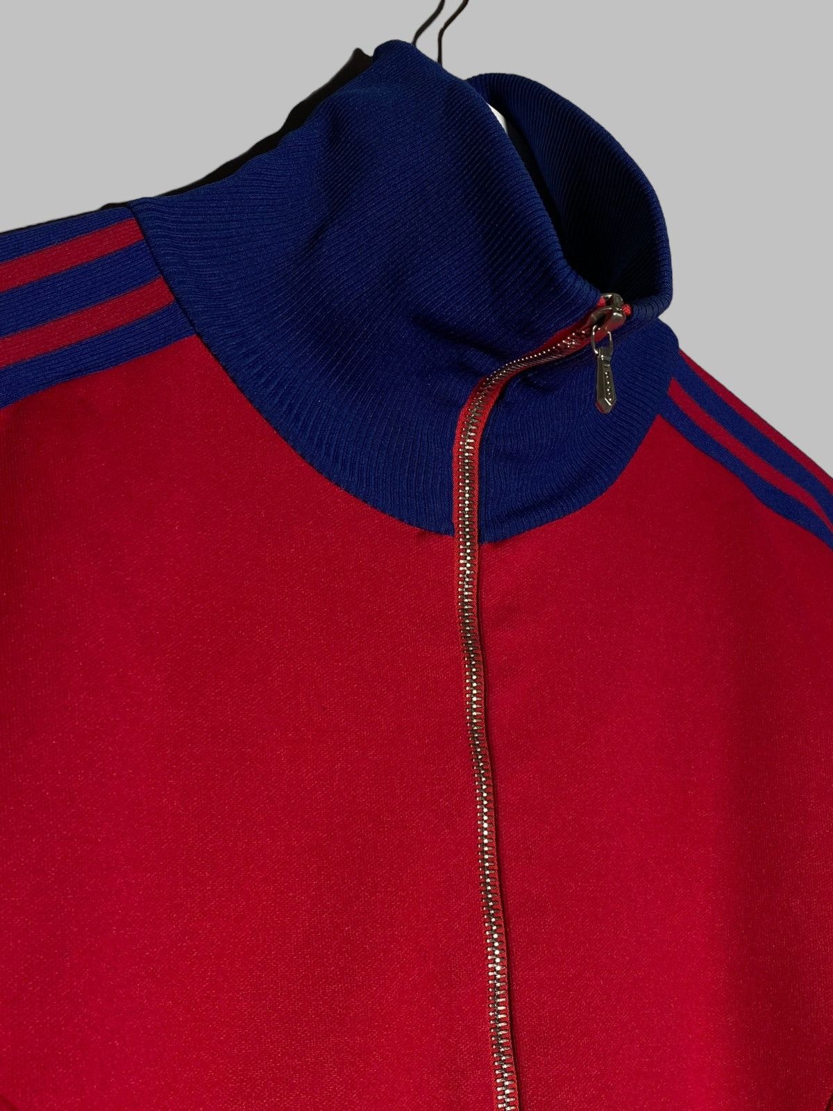 Vintage Vintage 60s 70s Adidas Track Jacket Red Made in West Germany Size US M / EU 48-50 / 2 - 5 Thumbnail