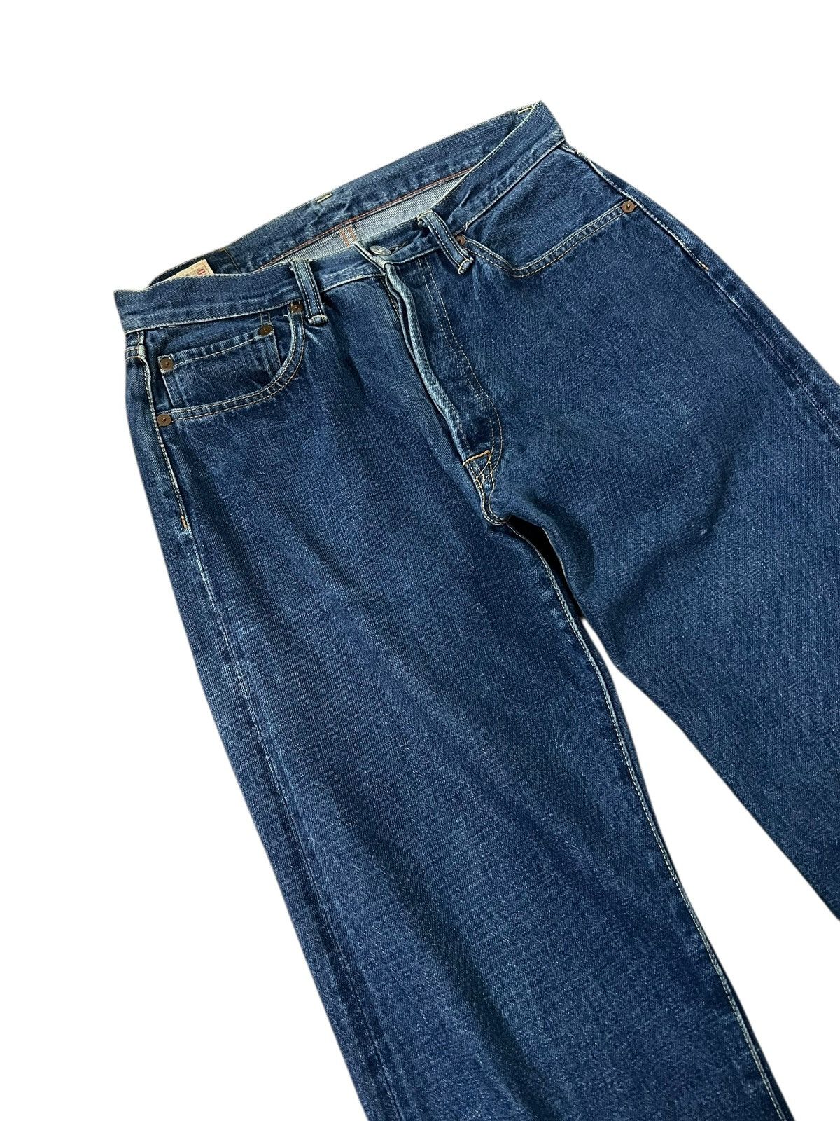 45rpm Vintage 45Rpm Distress Selvedge Jean Japan Size US 28 / EU 44 - 4 Thumbnail