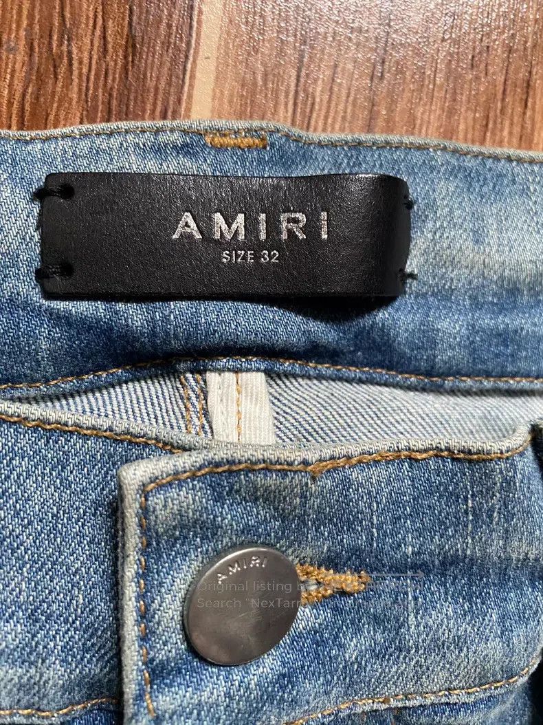 Amiri Amiri jeans Size US 32 / EU 48 - 2 Thumbnail