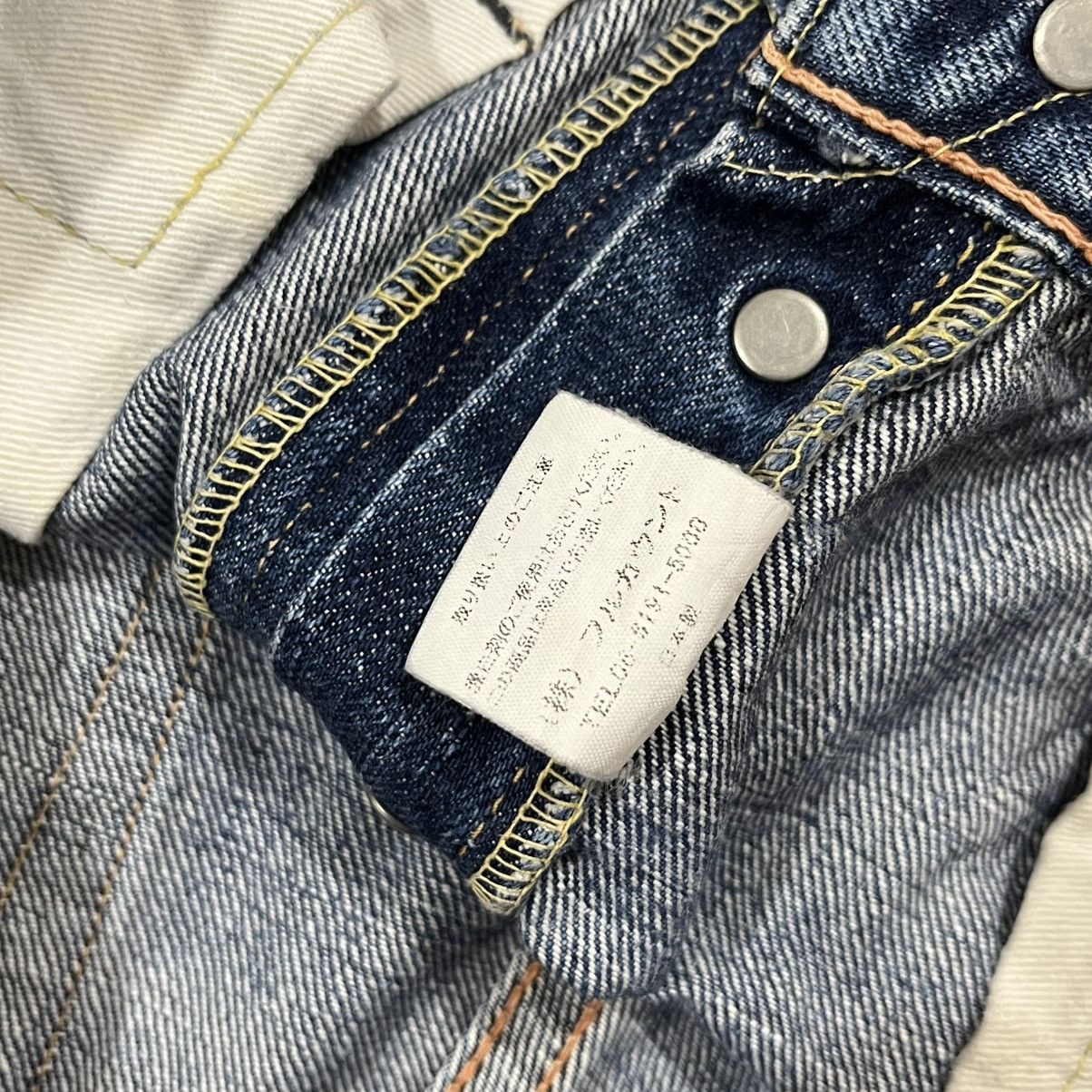 Full Count & Co. Vintage Full count selvedge distressed pants Size US 32 / EU 48 - 10 Thumbnail