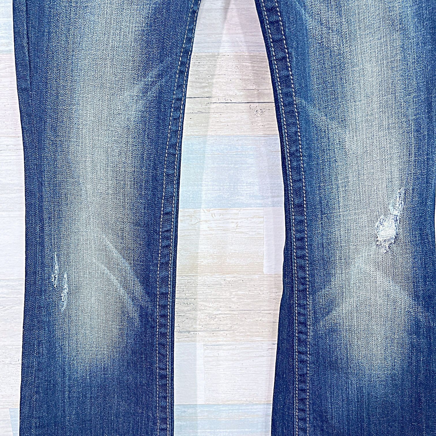 Miss Me Miss Me Embellished Fringe Easy Boot Cut Jeans Womens 26 Size 26" / US 2 / IT 38 - 3 Thumbnail