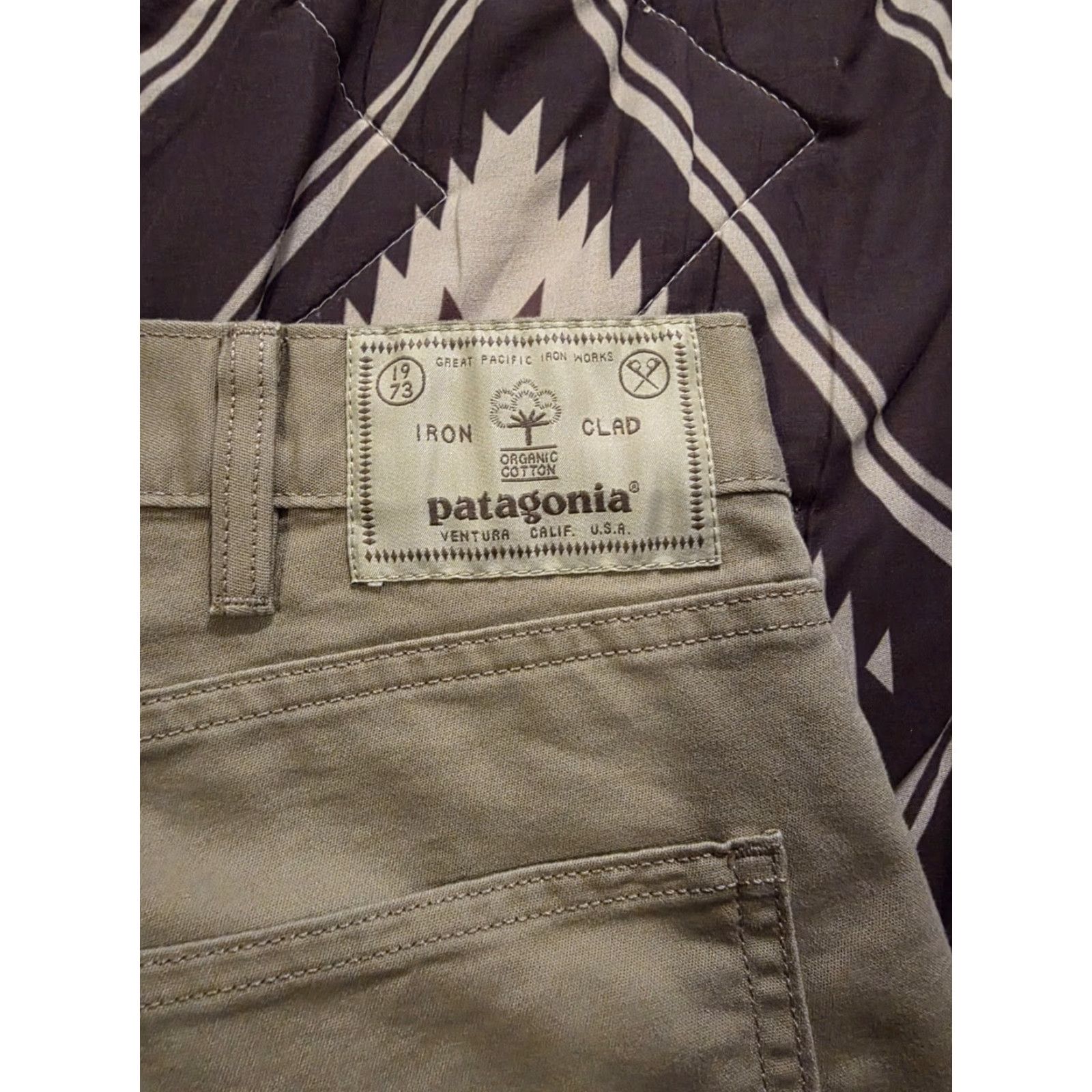 Patagonia Patagonia Pants Khaki Straight Leg 38x30 Men Regular EUC Tweed? Size US 38 / EU 54 - 5 Thumbnail