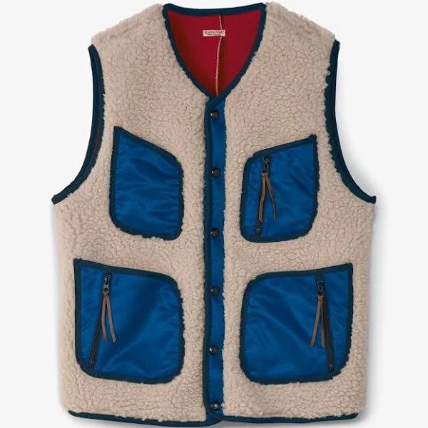 Kapital KAPITAL BONDING FLEECE BEACH VEST Size US L / EU 52-54 / 3 - 1 Preview