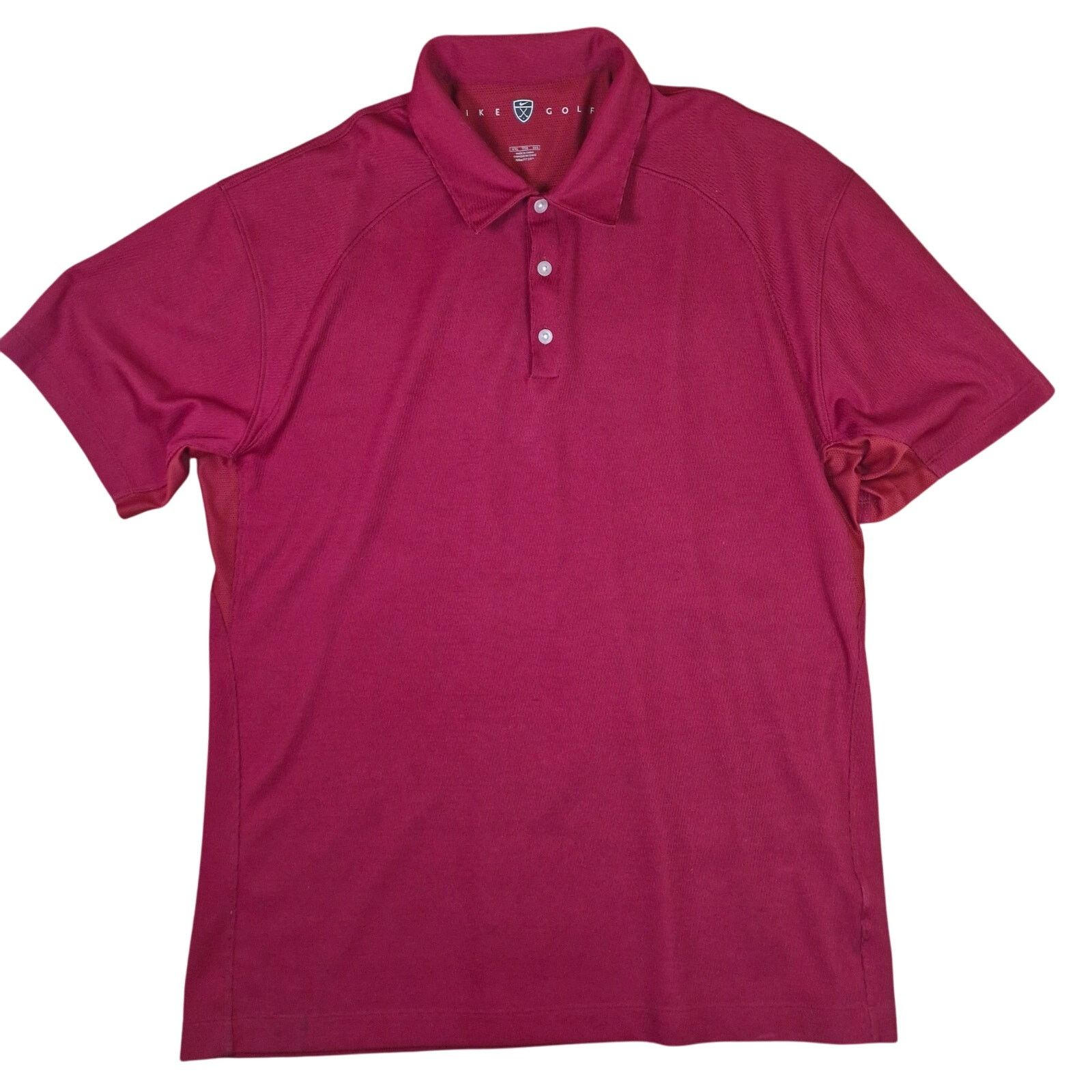 Nike Nike Golf Burgundy Red Swoosh Logo Polo Shirt Men’s XXL Size US XXL / EU 58 / 5 - 1 Thumbnail