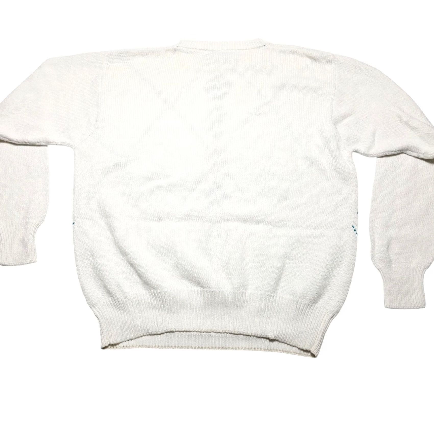Vintage VINTAGE Sansabelt Golf Sweater Cotton Men's Large Pullover Abstract Preppy Size US L / EU 52-54 / 3 - 2 Thumbnail