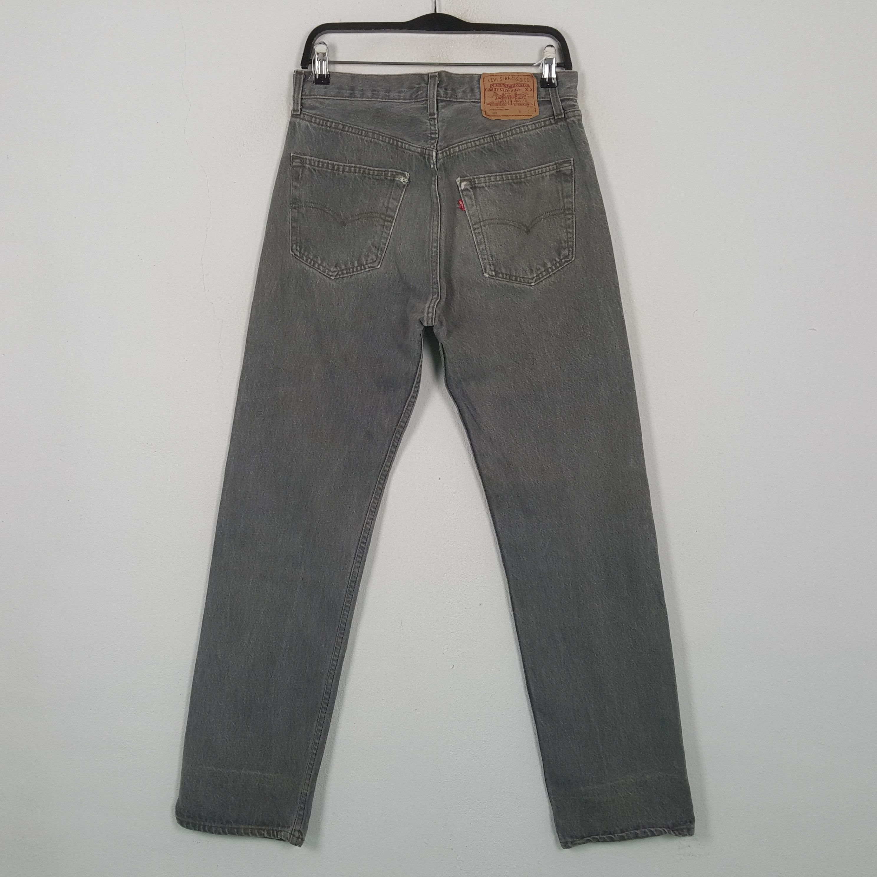 Levi's Levis 501 Made in USA Gray Jeans RR10 Size US 30 / EU 46 - 4 Thumbnail