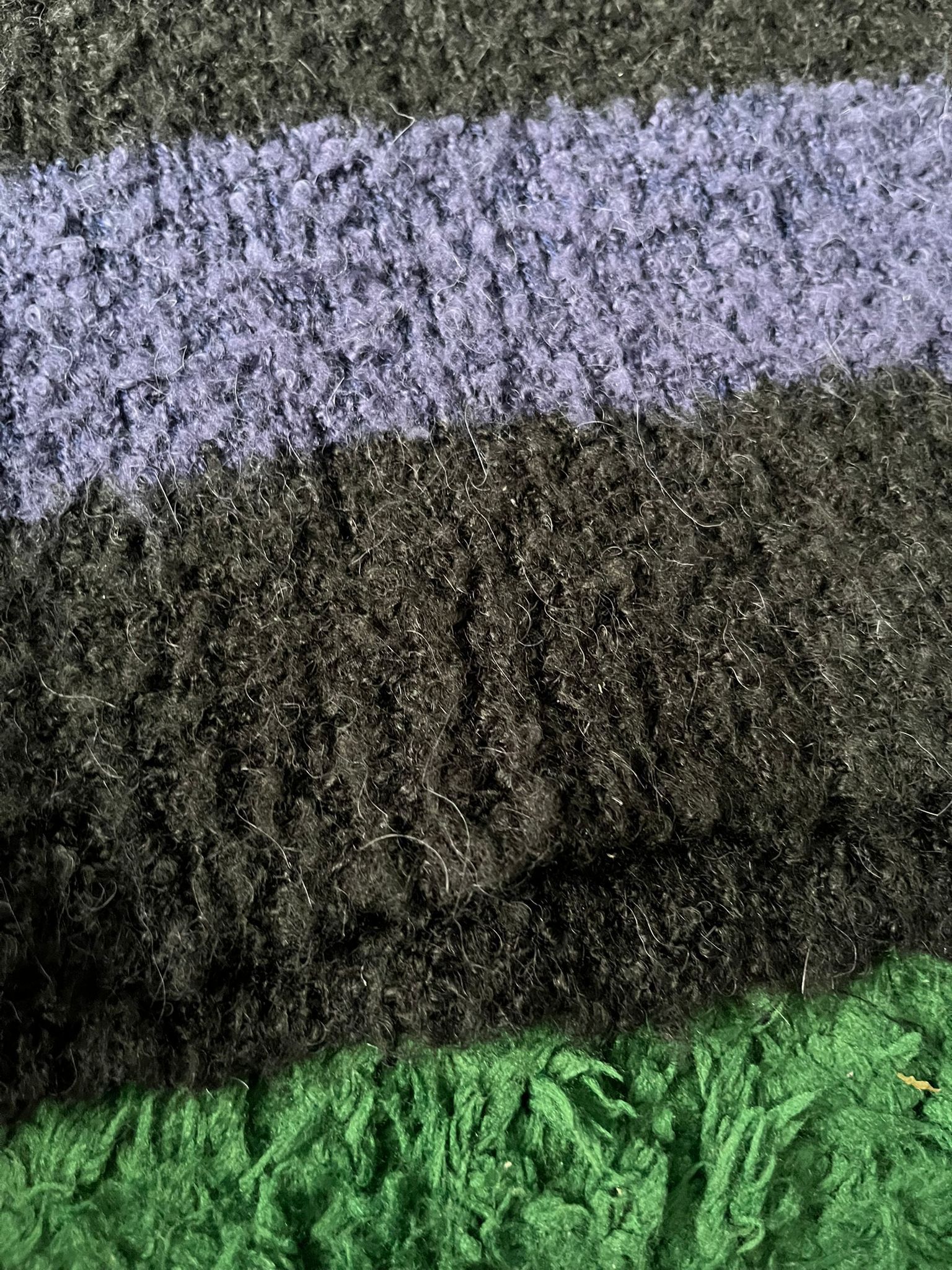 Number (N)ine Number Nine Alpaca Striped Knit Size 3/LTakahiro Miyashita Size US L / EU 52-54 / 3 - 4 Thumbnail