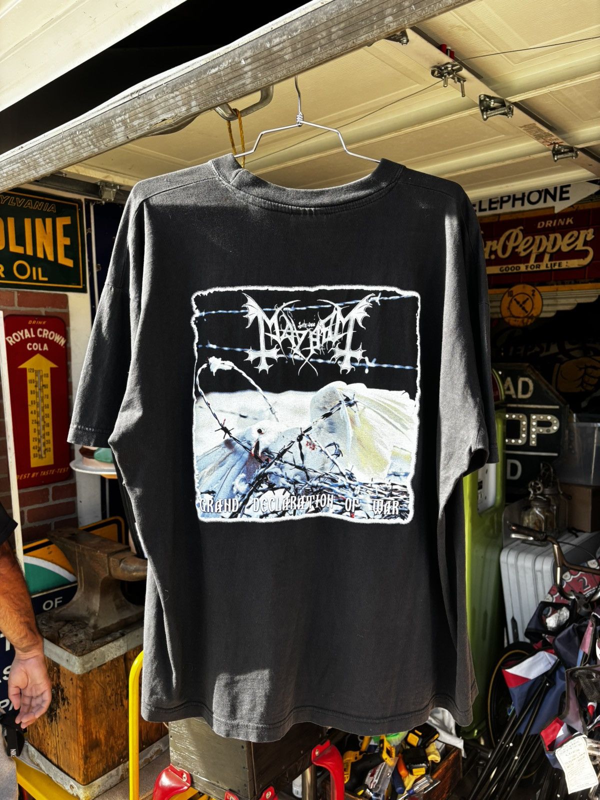Vintage Vintage 2000s Mayhem War of declaration tee Size US XL / EU 56 / 4 - 2 Thumbnail