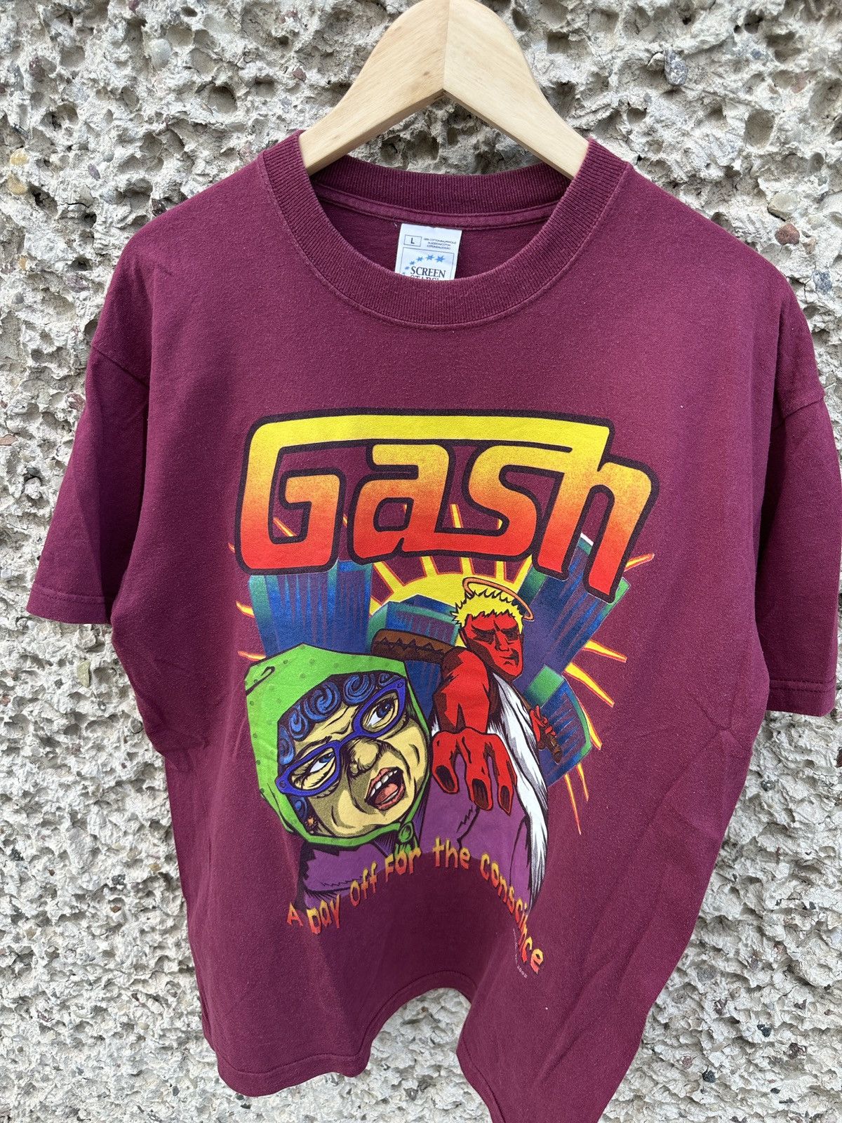 Band Tees Vintage Gash punk rock band 2002 t-shirt Size US L / EU 52-54 / 3 - 3 Thumbnail