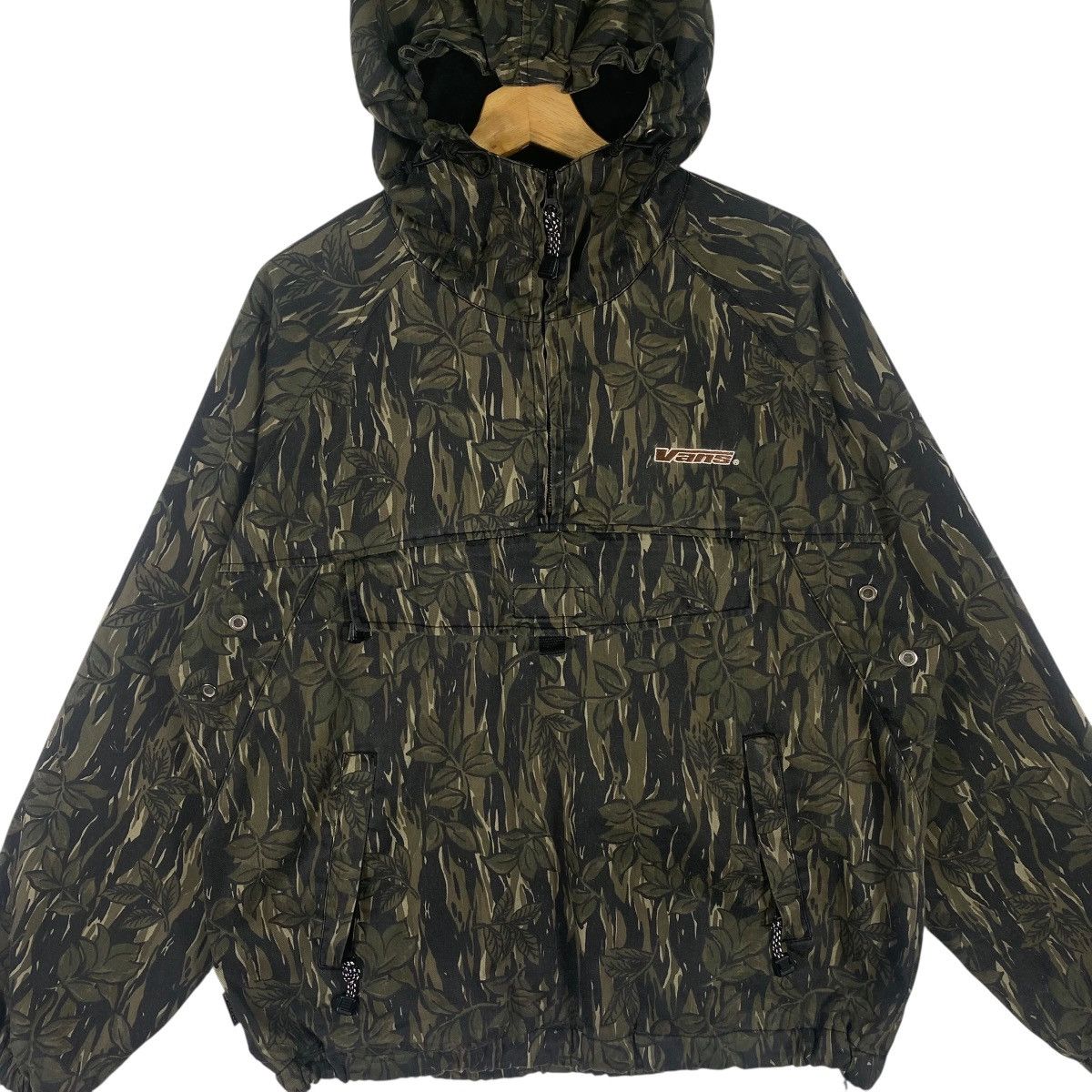 Vans Vintage Vans Realtree Anorak Hunter Hoodie Half Zip Size US M / EU 48-50 / 2 - 4 Thumbnail