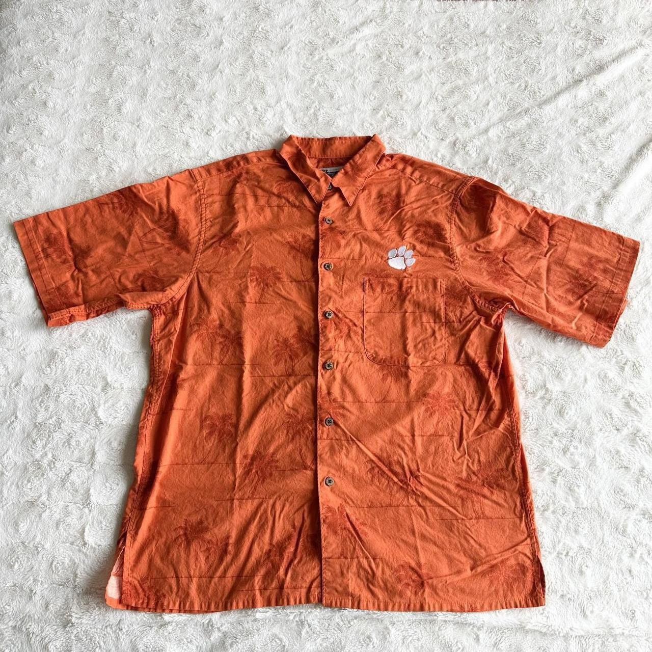 Reyn Spooner Vintage Clemson Hawaiian Shirt Mens L Reyn Spooner Tigers SS Size US L / EU 52-54 / 3 - 2 Thumbnail