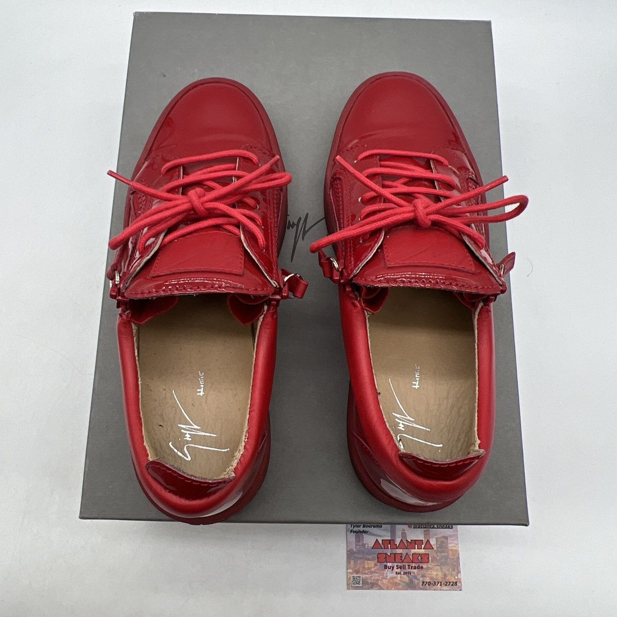 Giuseppe Zanotti Giuseppe Zanotti Men's Low Top Sneakers Size US 7 / EU 40 - 8 Thumbnail