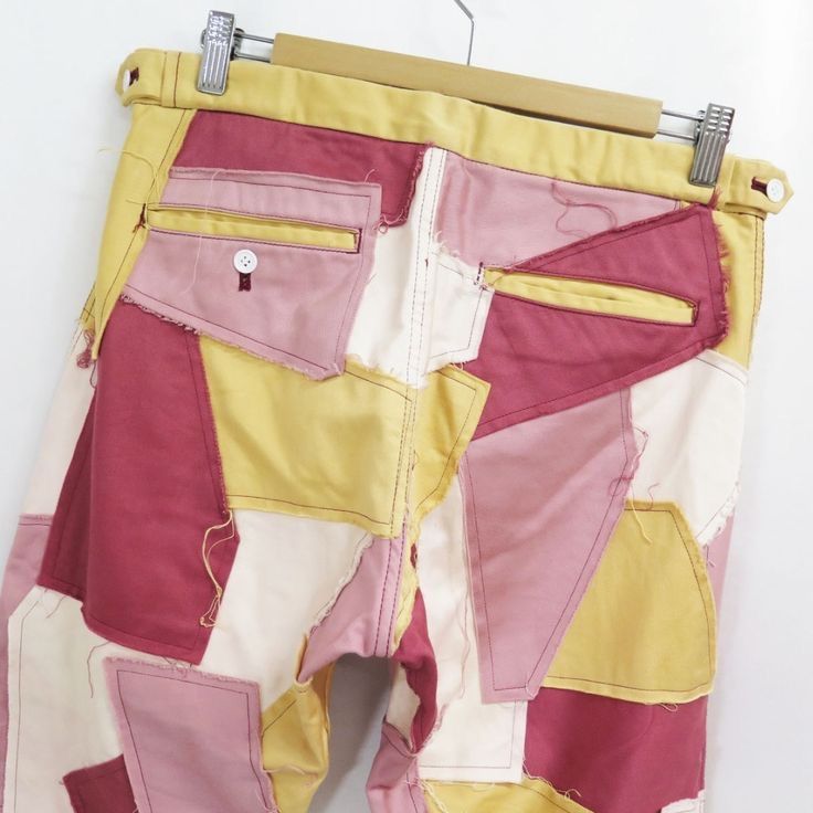 Comme des Garcons Homme Plus 00SS Patchwork Pants Size US 31 - 6 Thumbnail