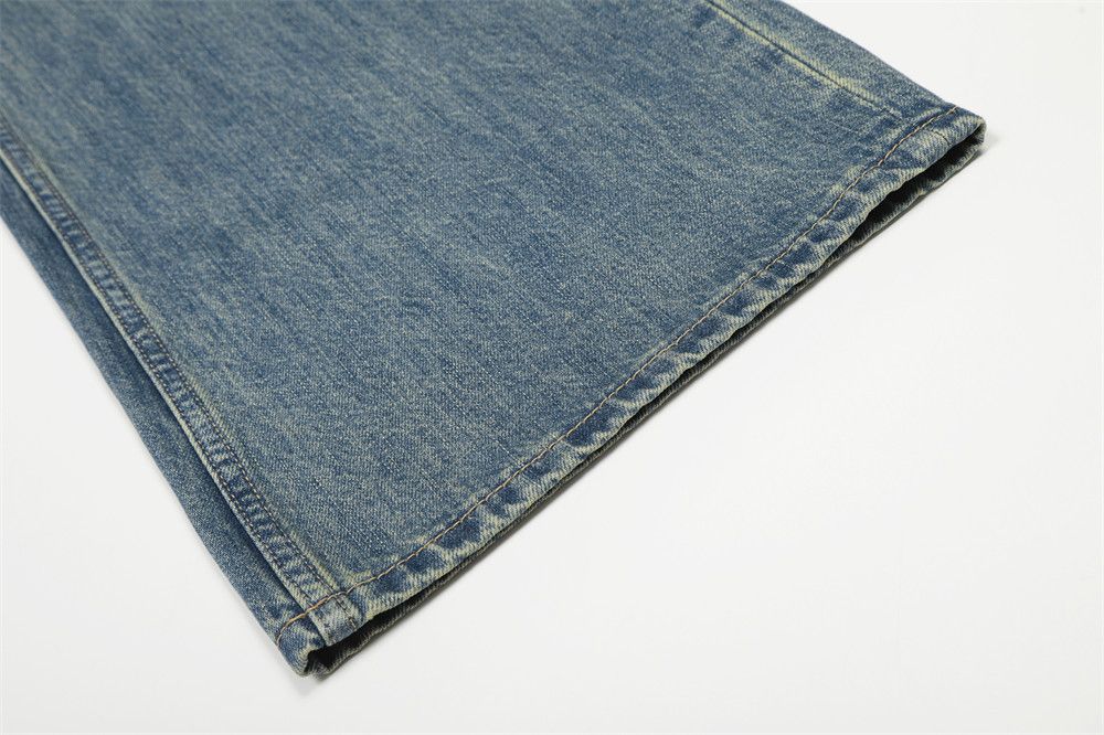 Jean American retro men's flared washed jeans Size US 32 / EU 48 - 6 Thumbnail