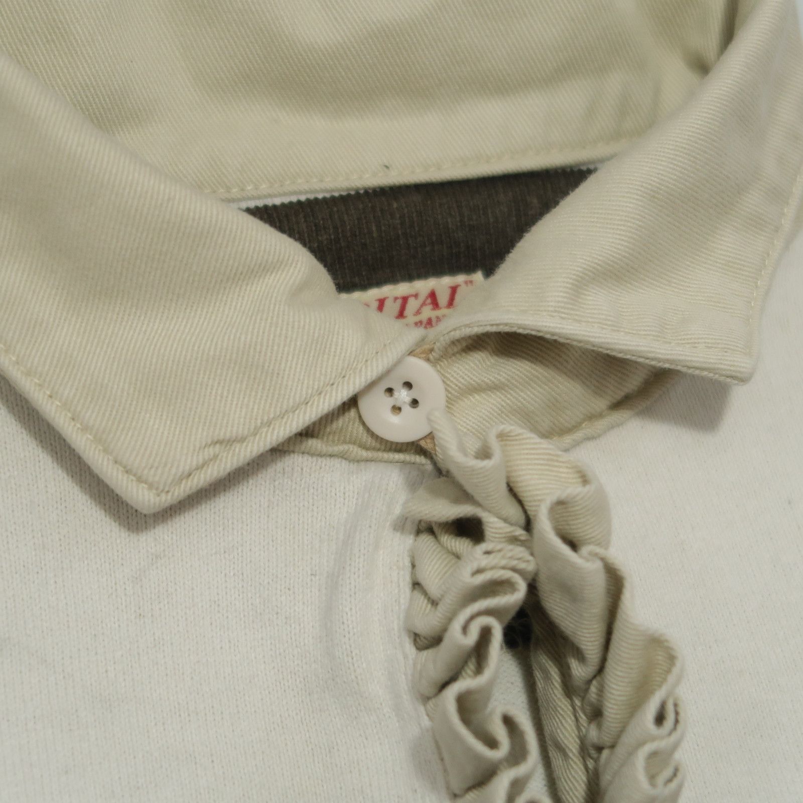 Kapital Prisoner Jail Border Tenjiku Frill Lager Blouse K2103LC033 Size US L / EU 52-54 / 3 - 5 Thumbnail
