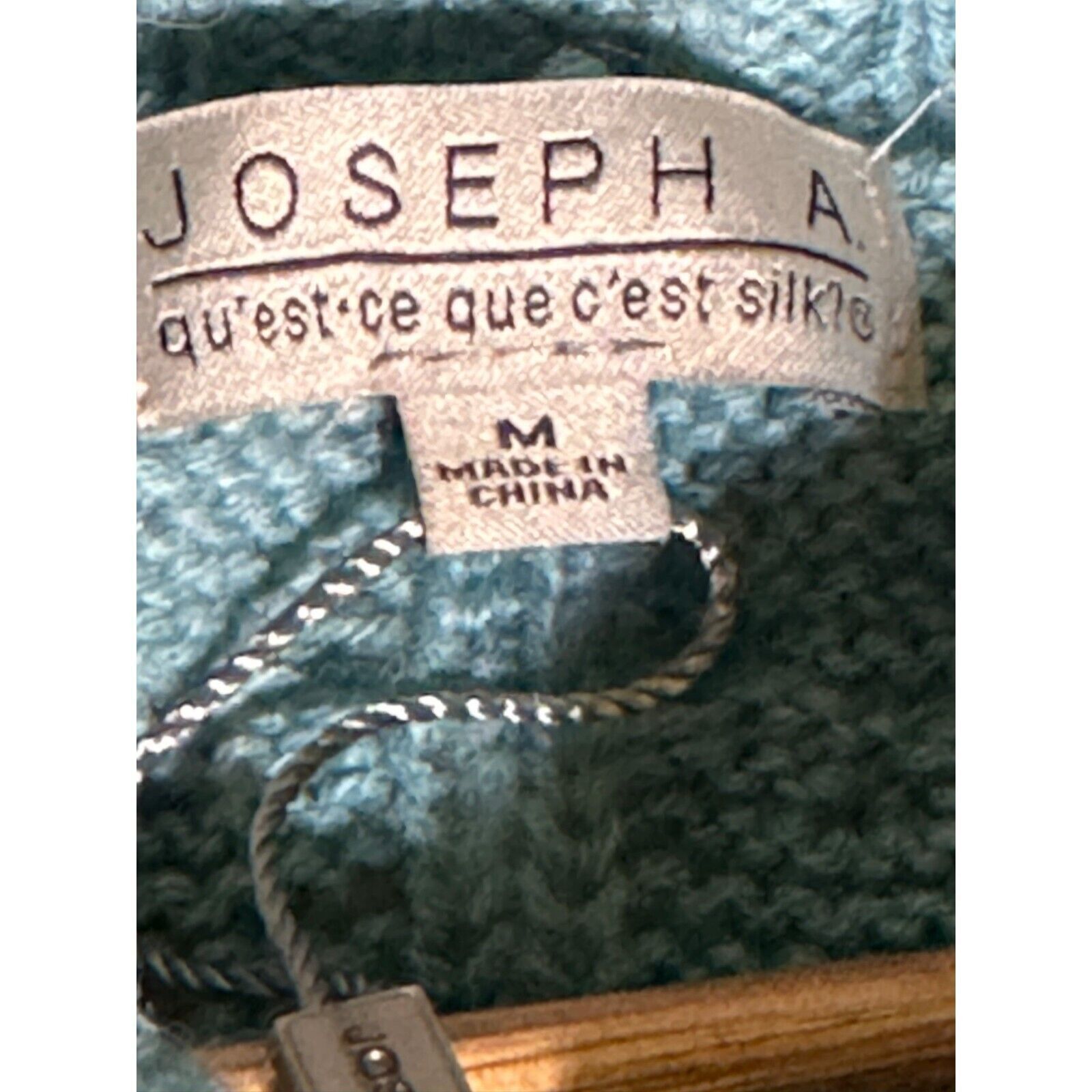 Jos. A. Bank Joseph A. Sweater Womens Medium NWT Adriatic Blue Tunic Size M / US 6-8 / IT 42-44 - 6 Thumbnail