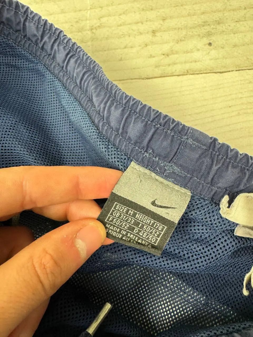 Nike Vintage Nike Track Pants Nylon 00s Swoosh Drill Y2K Size US 32 / EU 48 - 7 Thumbnail