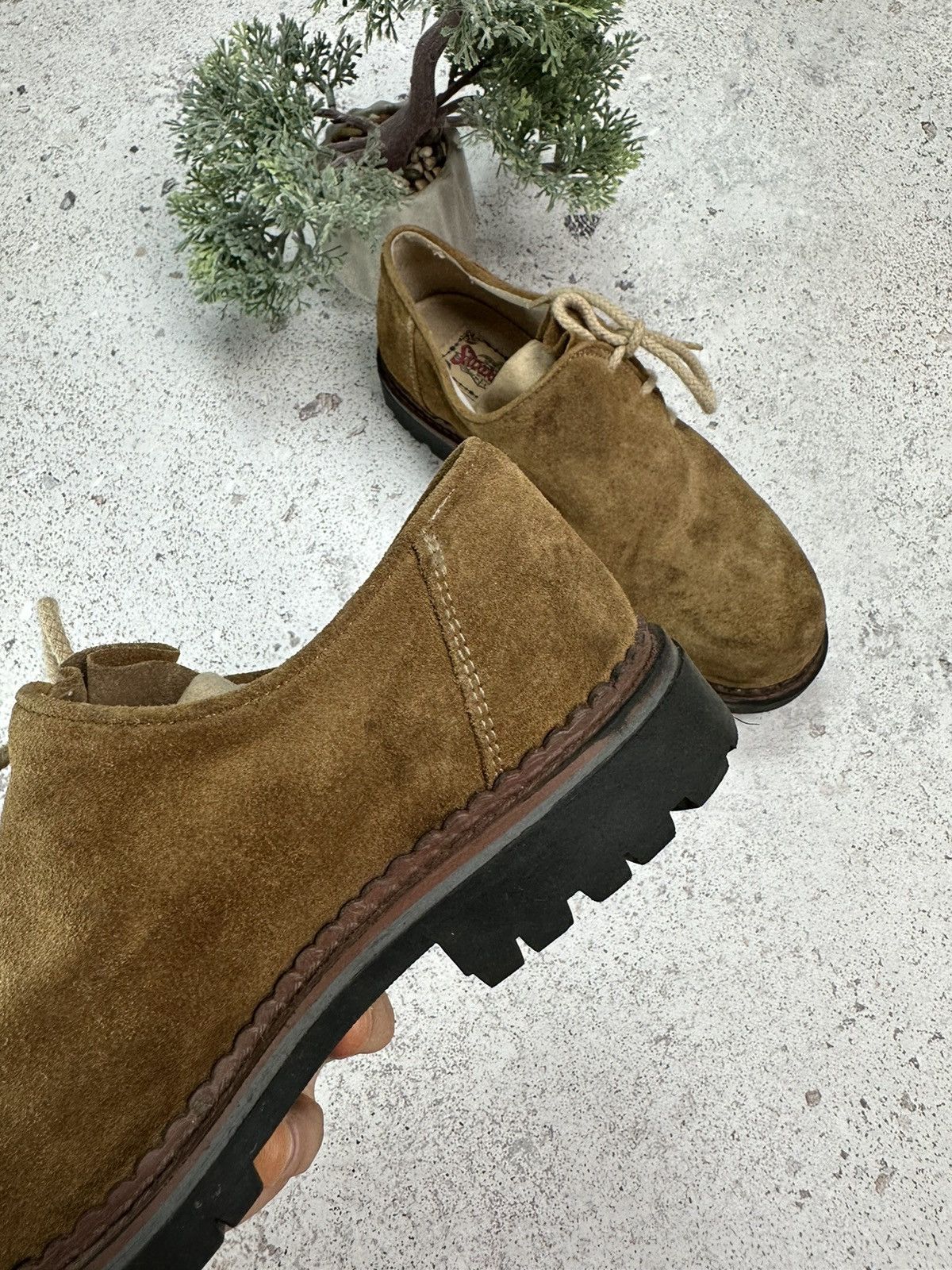 Genuine Leather × Vintage Vintage Stockerpoint Suede Shoes Men 41 Made in Italy 8 Size US 8 / EU 41 - 11 Thumbnail