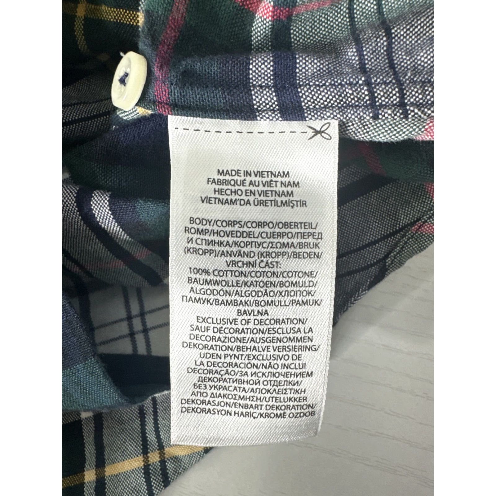 Polo Ralph Lauren Polo Ralph Lauren Button-Up Shirt Plaid Multicolor 46in Chest L Long Sleeve Classic Fit Men's Size Regular Size US L / EU 52-54 / 3 - 6 Thumbnail