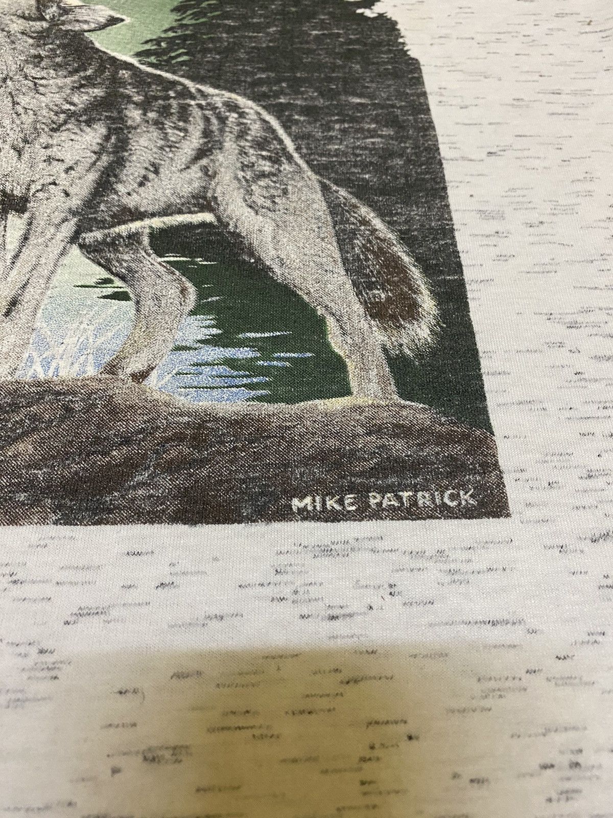 Vintage Wolf mike patrick sportwear jr designer Size US XL / EU 56 / 4 - 9 Thumbnail