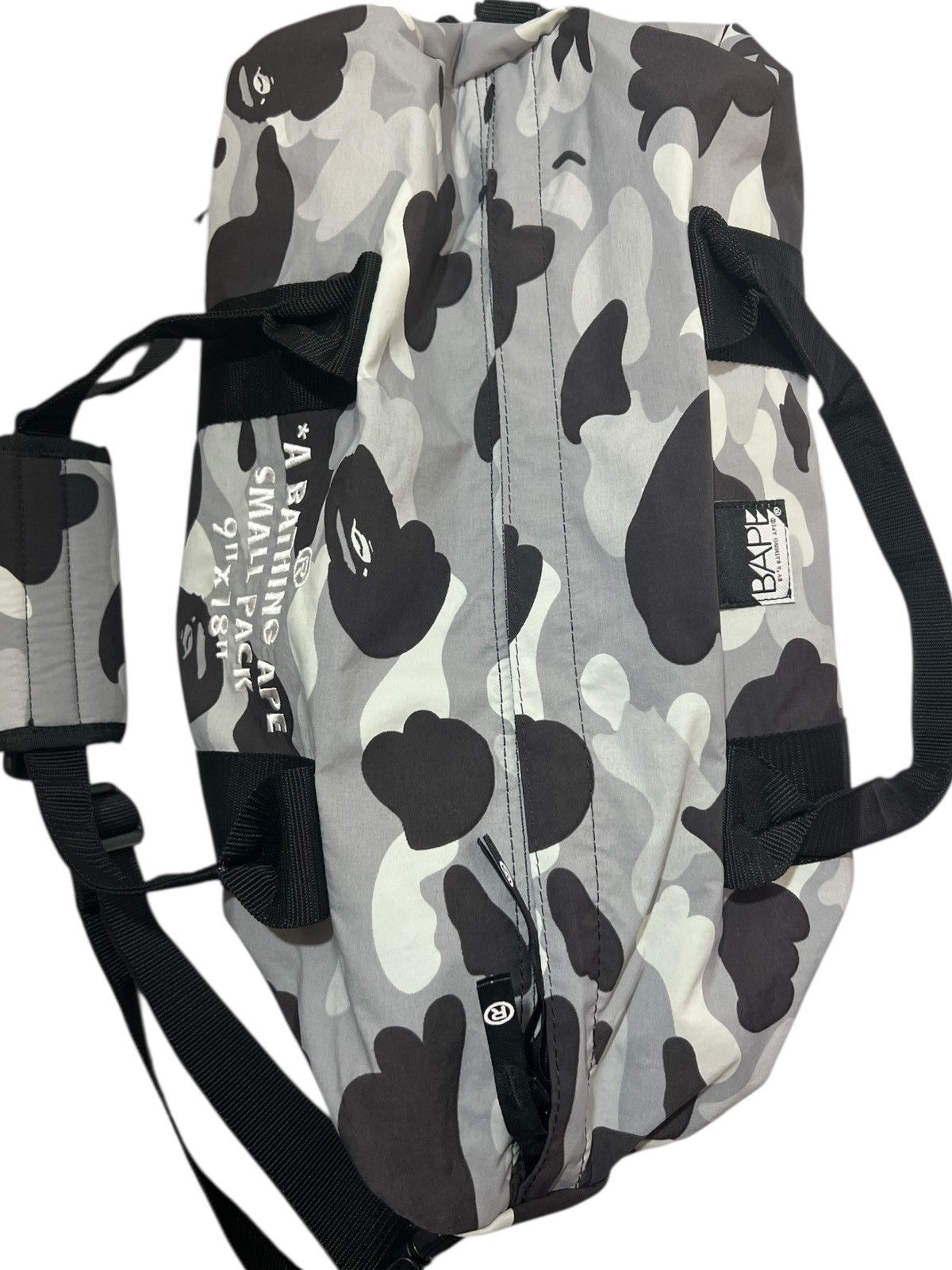 Bape Bape Boston Duffle Bag Camo Drum Small Pack Size ONE SIZE - 6 Thumbnail