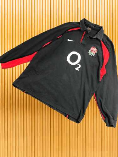 Nike Nike o2 rugby England polo long sleeve streetwear Size US XL / EU 56 / 4 - 1 Thumbnail