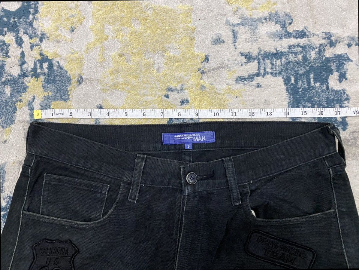 Comme des Garcons Homme Plus 2002 Junya Watanabe "Motorcycle Patch" denim Size US 33 - 18 Thumbnail