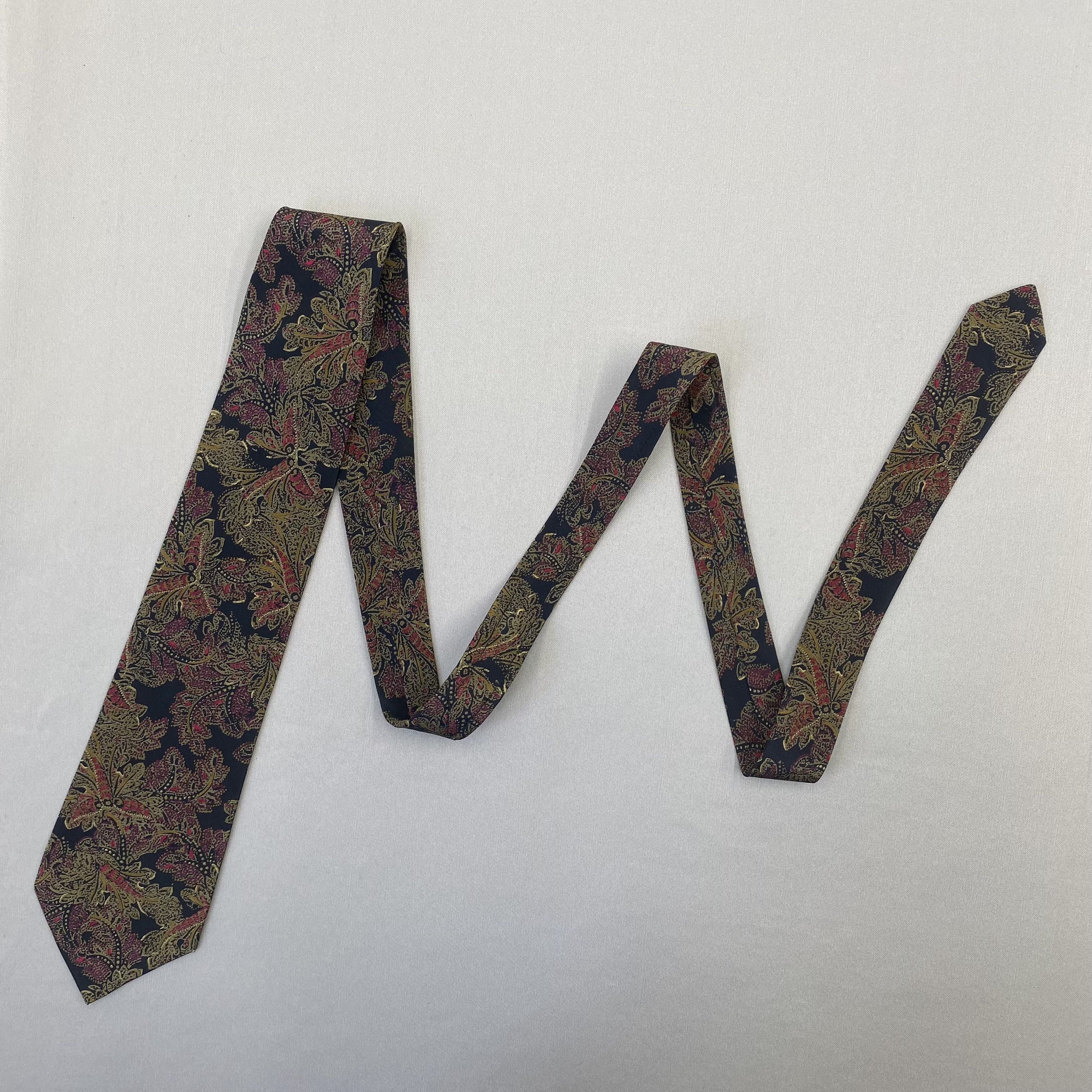 Japanese Brand Vintage Nina Ricci SILK Necktie Cravate Pure Silk Neck Tie Size ONE SIZE - 5 Thumbnail