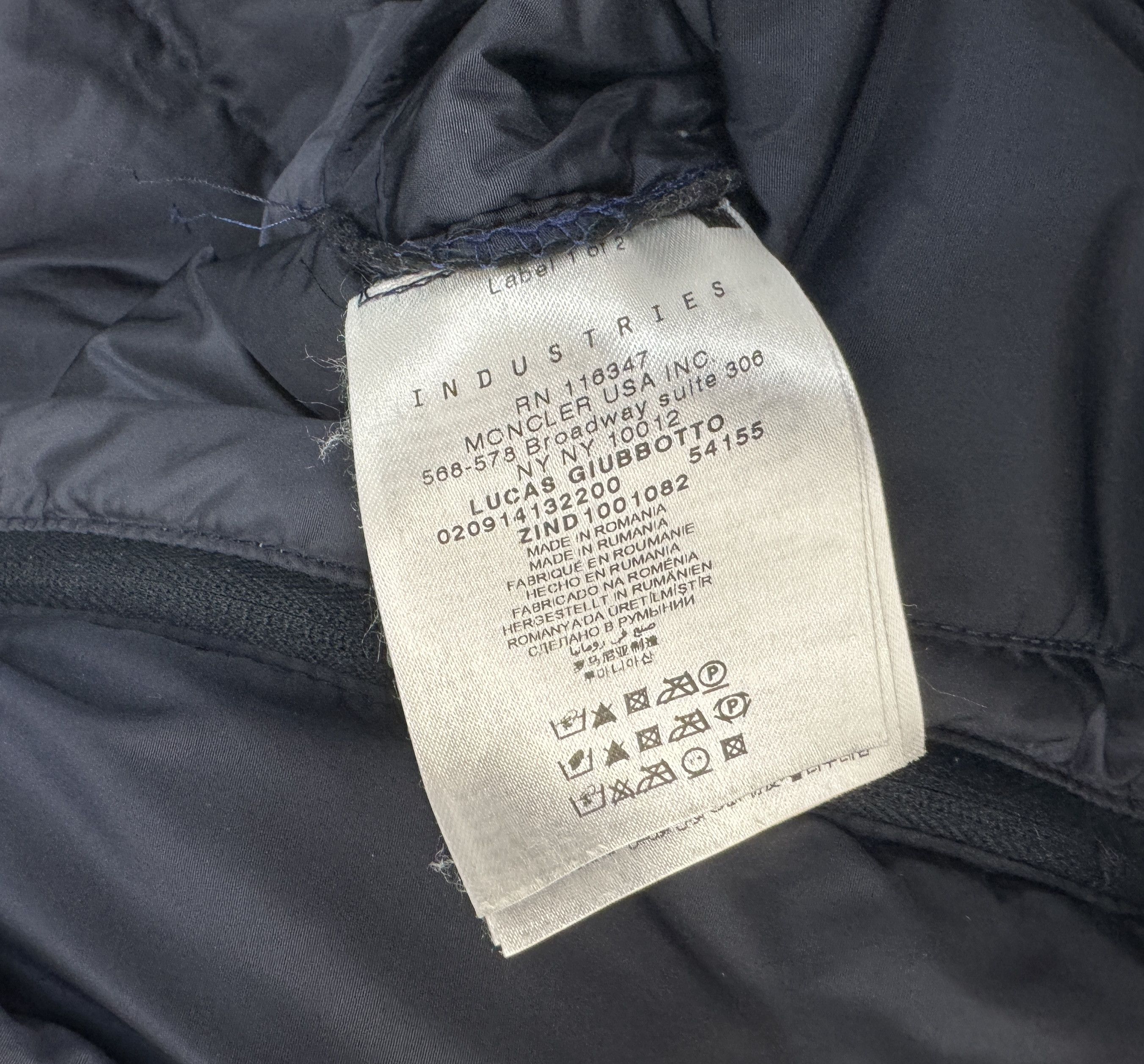 Moncler Moncler Lucas Down Jacket Puffer Blazer Classic Size 6 Size US XL / EU 56 / 4 - 16 Thumbnail