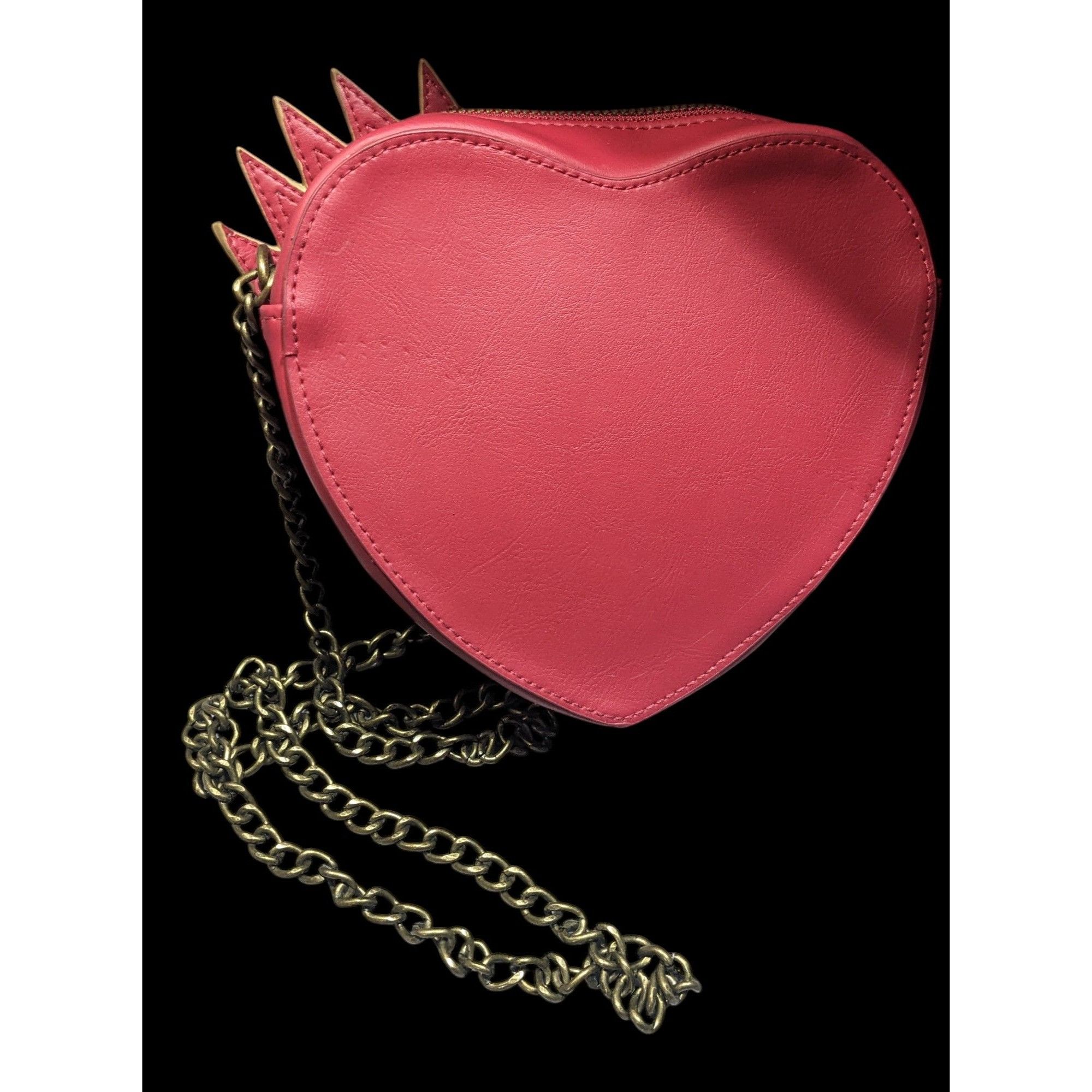 Disney Disney Descendants Evie Heart Crown Purse With Gold Tone Cha Size ONE SIZE - 2 Thumbnail